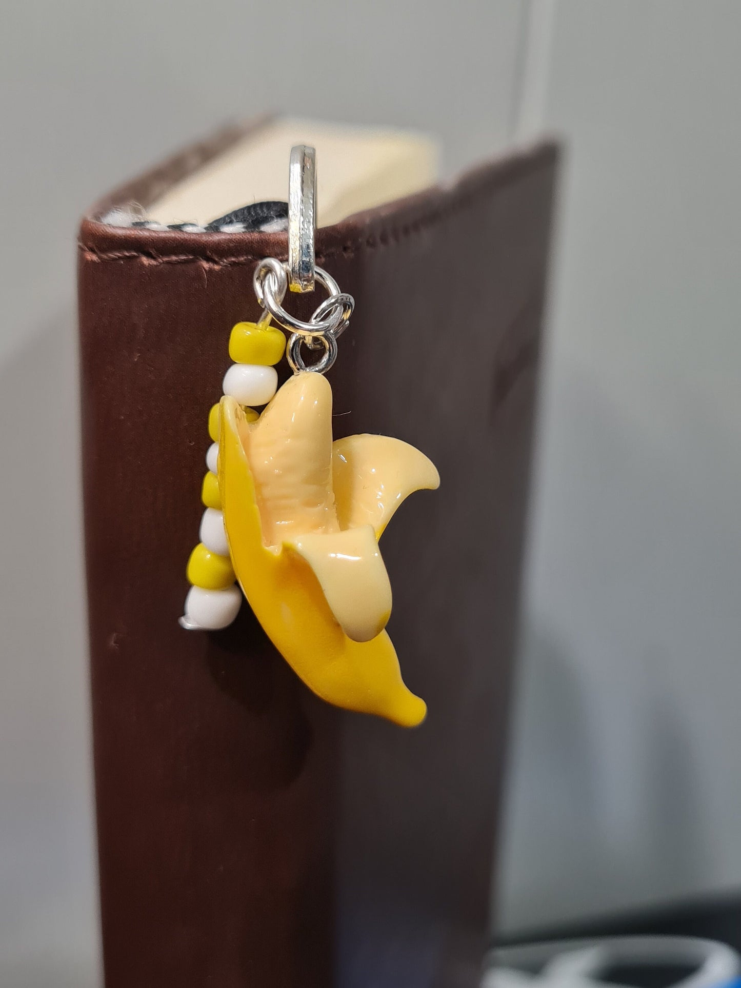 Banana Charm Bookmark ~ Bookmark ~ Christian Bookmark ~ Bible Bookmark