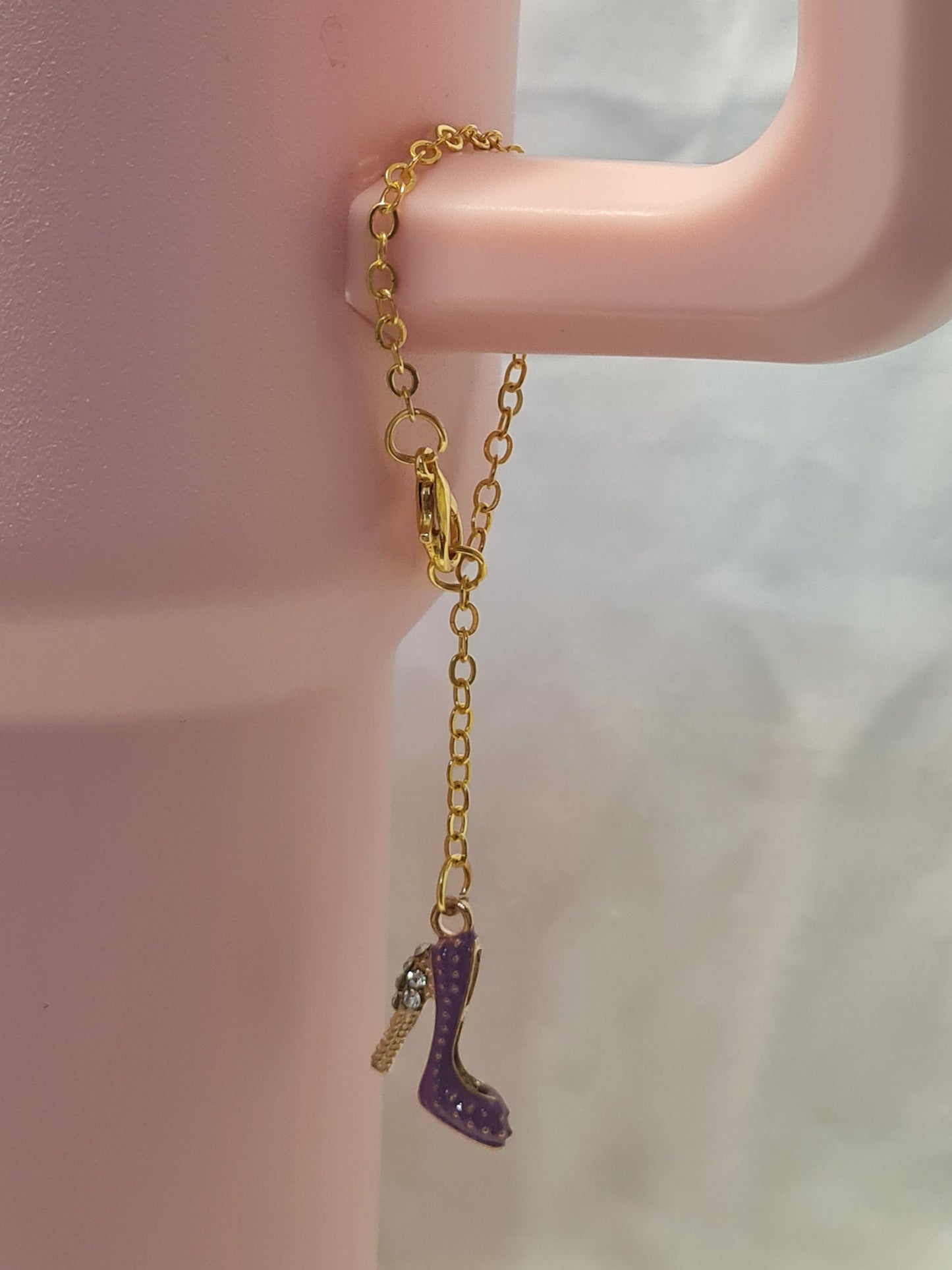 High Heel Tumbler Charm ~ Stanley Cup Charm ~ Custom Made Charms ~ Stiletto Tumbler Charm ~ Cup Accessory