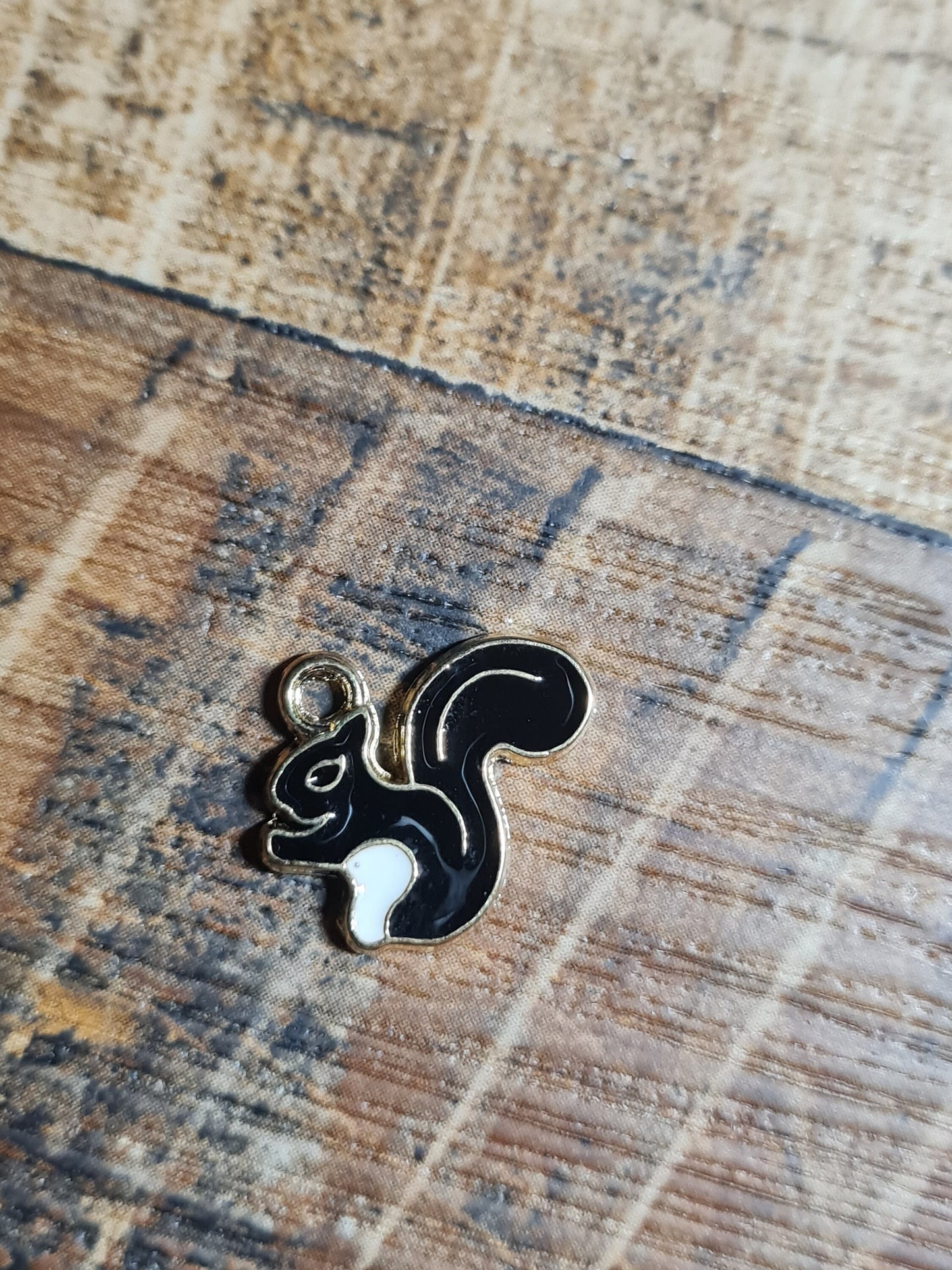 Squirrel ~ Stethoscope Charm ~ RN Charm ~ Medical Stethoscope Charm ~ Physician Charm ~ Stethoscope Tag ~ OT ~ PT ~ Grey Squirrel