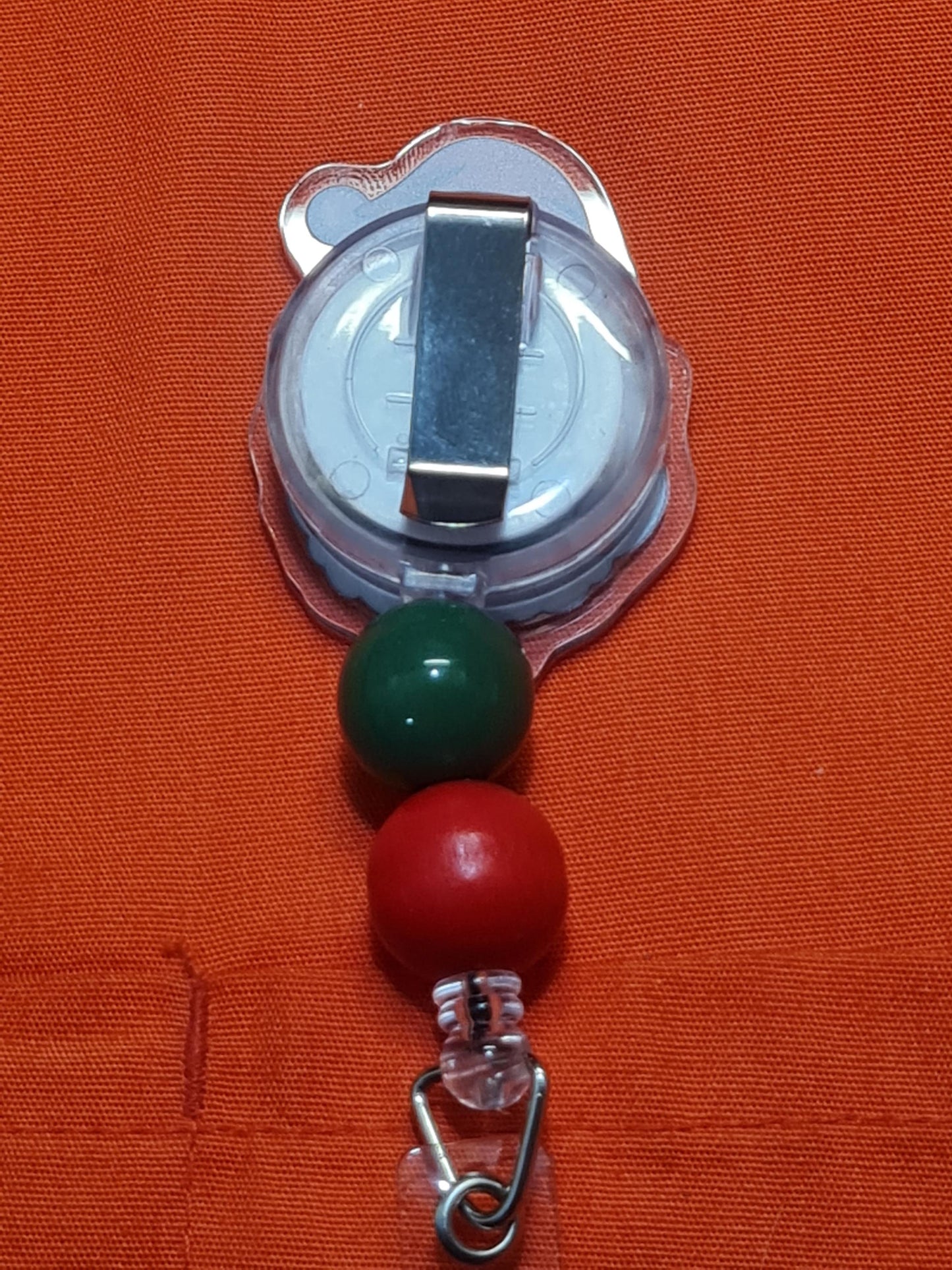 Christmas Badge Reel ~ Health Care Badge Reel ~ Work Badge ~ Medical Badge Reel ~ Santa Claus Badge Reel ~ Santa Badge Reel