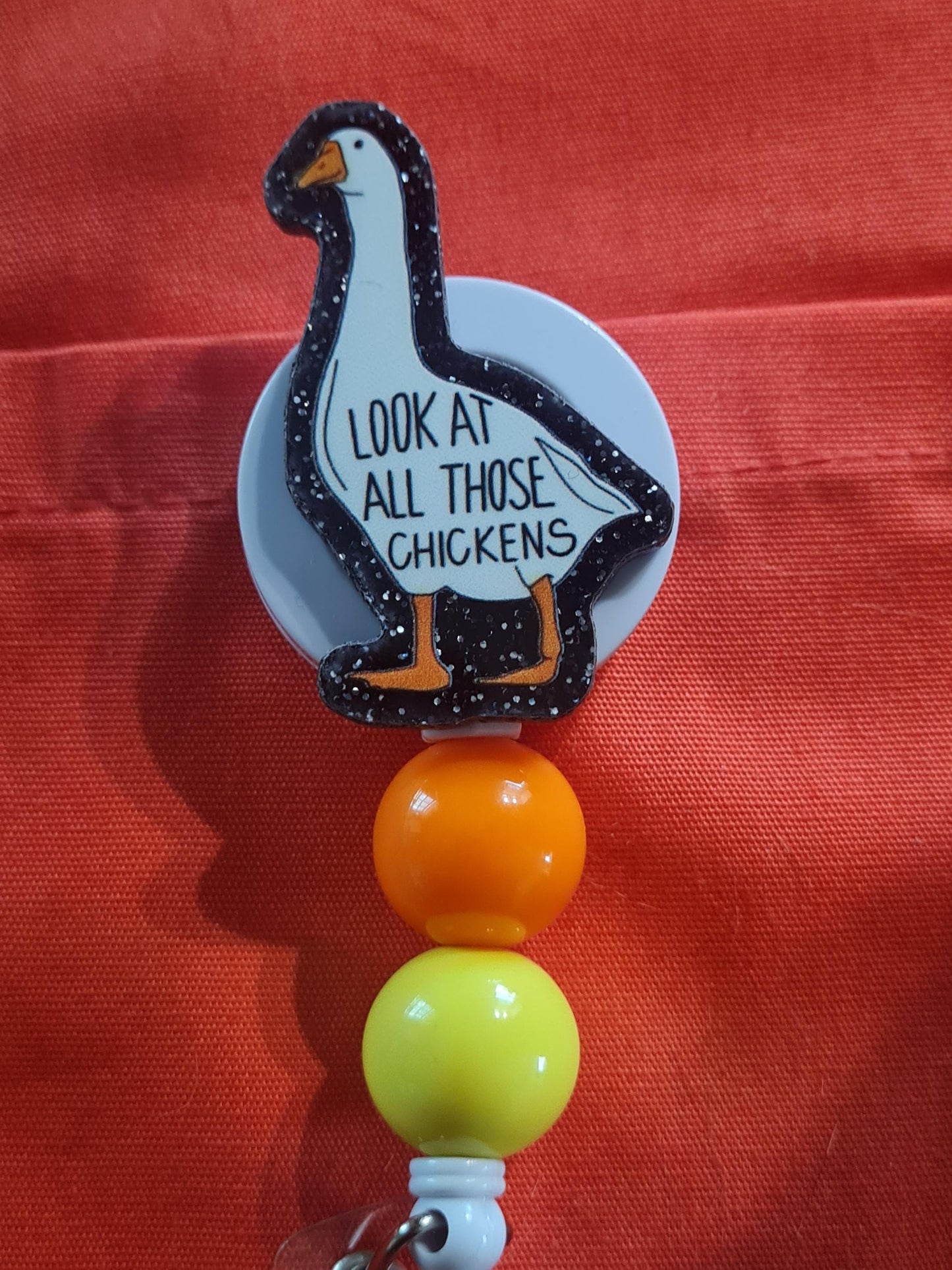 Silly Goose Badge Reel ~ Health Care Badge Reel ~ Work Badge ~ Medical Badge Reel ~ Goose Badge Reel ~ RN ~ Silly Goose ~ Serious Goose