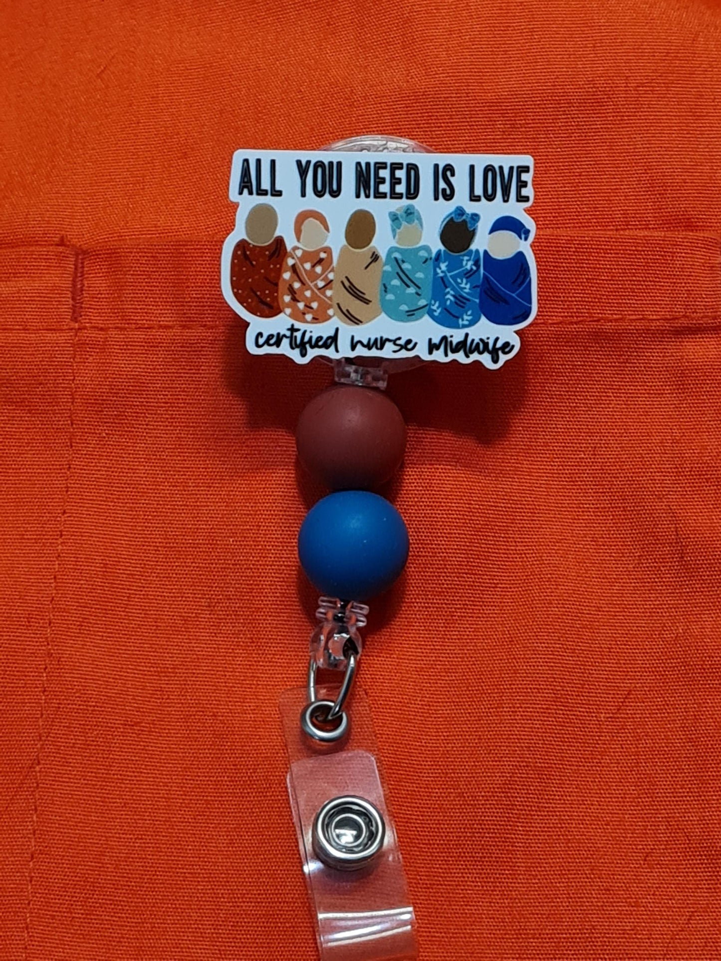 Certified Nurse Midwife Badge Reel ~ Midwife Badge Reel ~ Health Care Badge Reel~ Medical Badge Reel~ Nurse Badge Reel~ RN Badge Reel