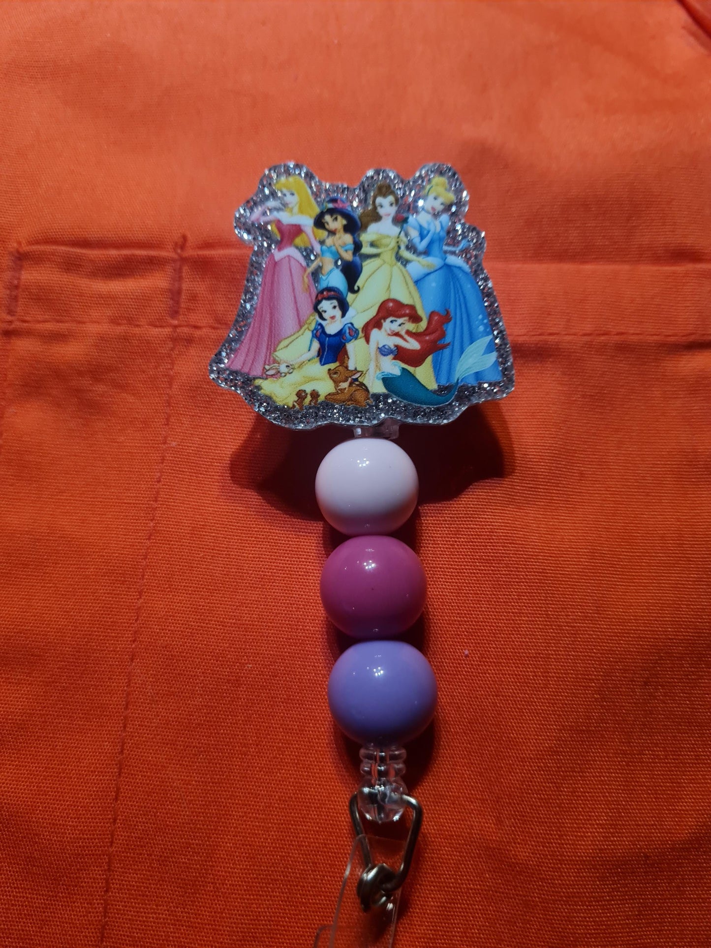 Princess Badge Reel ~ Health Care Badge Reel ~ Work Badge ~ Medical Badge Reel ~ Pediatrics Badge Reel ~ RN ~ Disney Fan Badge Reel