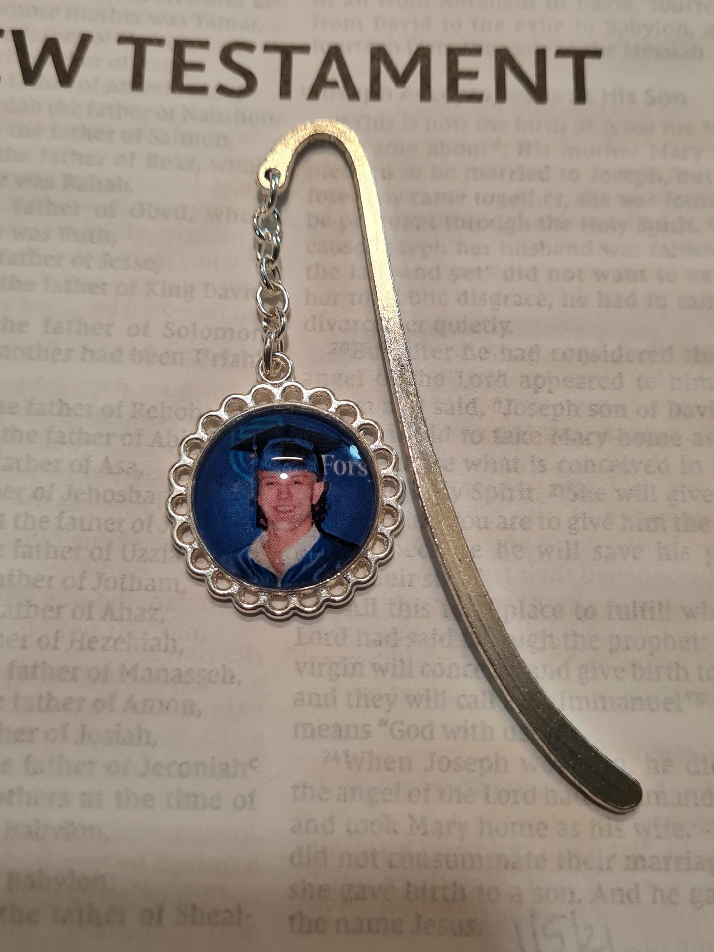 Memorial Charm Bookmark ~ Bible Bookmark ~ Memorial Gift ~ Sympathy Keepsake~ In Loving Memory Charm ~ In Memory Charm ~ Bereavement Gift