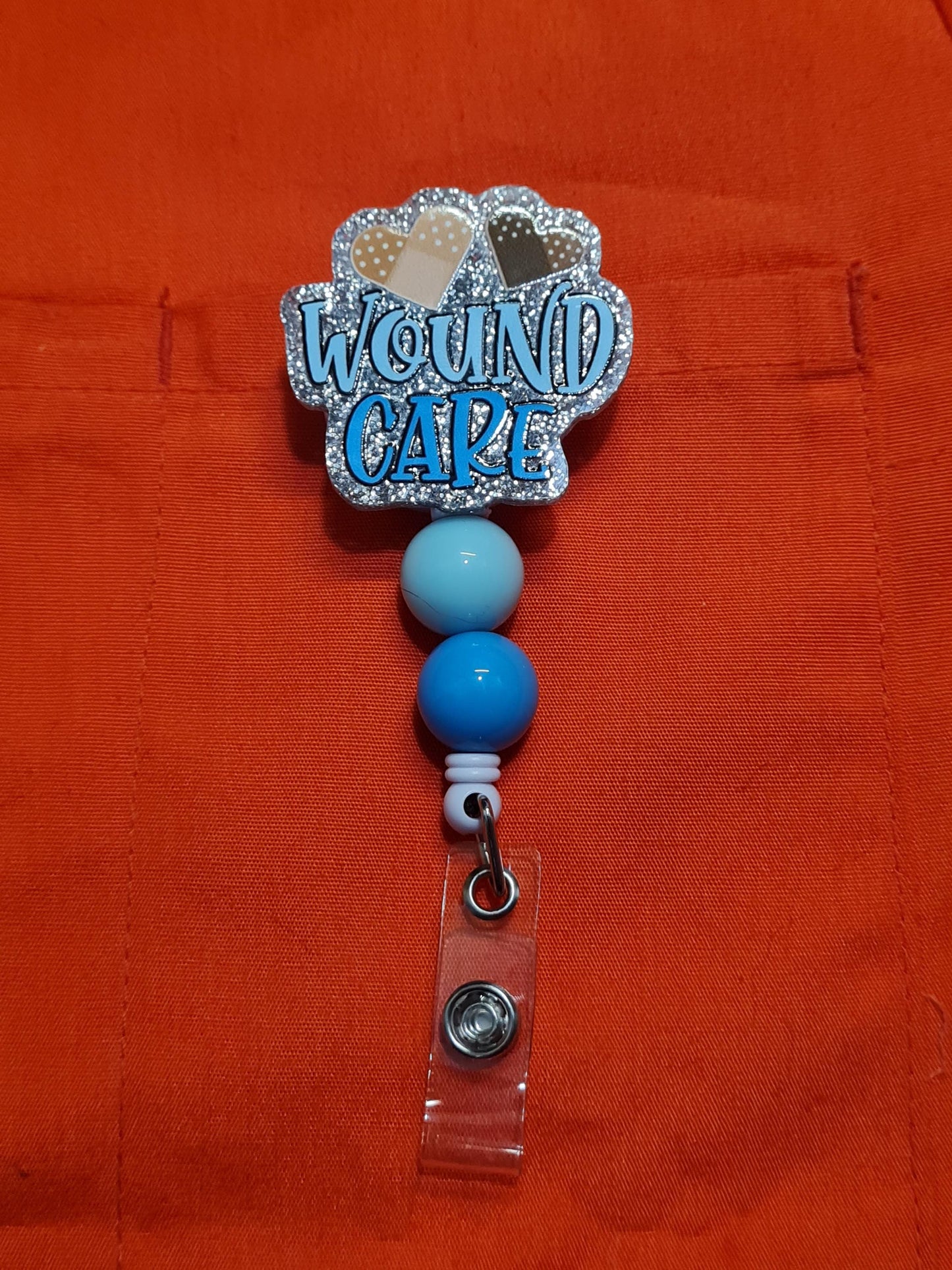 Wound Care Badge Reel ~ ID Badge Reel ~ Health Care Badge Reel~ Medical Badge Reel~ Wound Care Center Badge Reel ~ Wound Care Reel