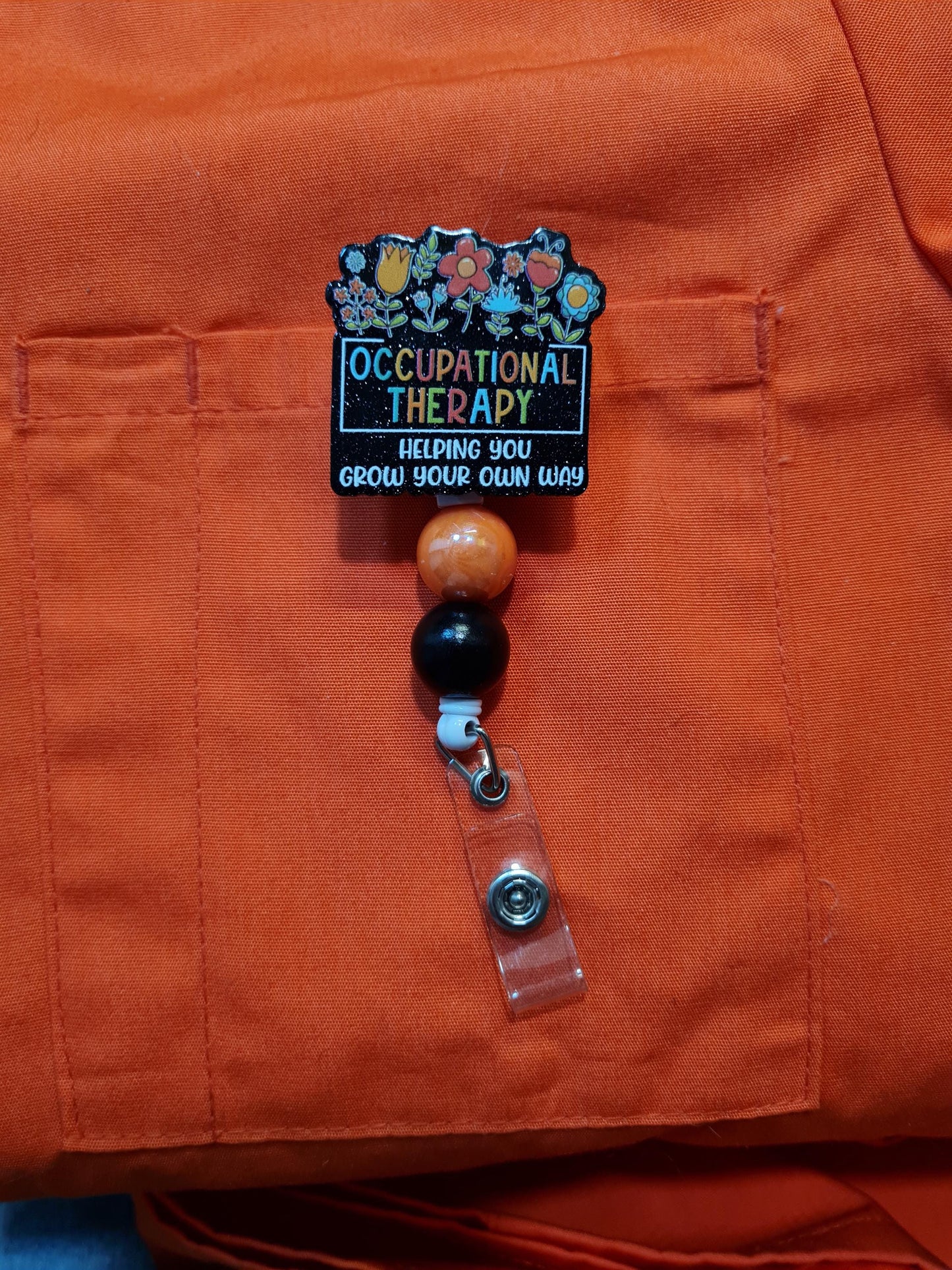 Occupational Therapist ~ ID Badge Reel ~ Occupational Therapy Badge Reel ~ OT ~ OT Badge Reel ~ Work Badge Reel ~ Medical Badge Reel