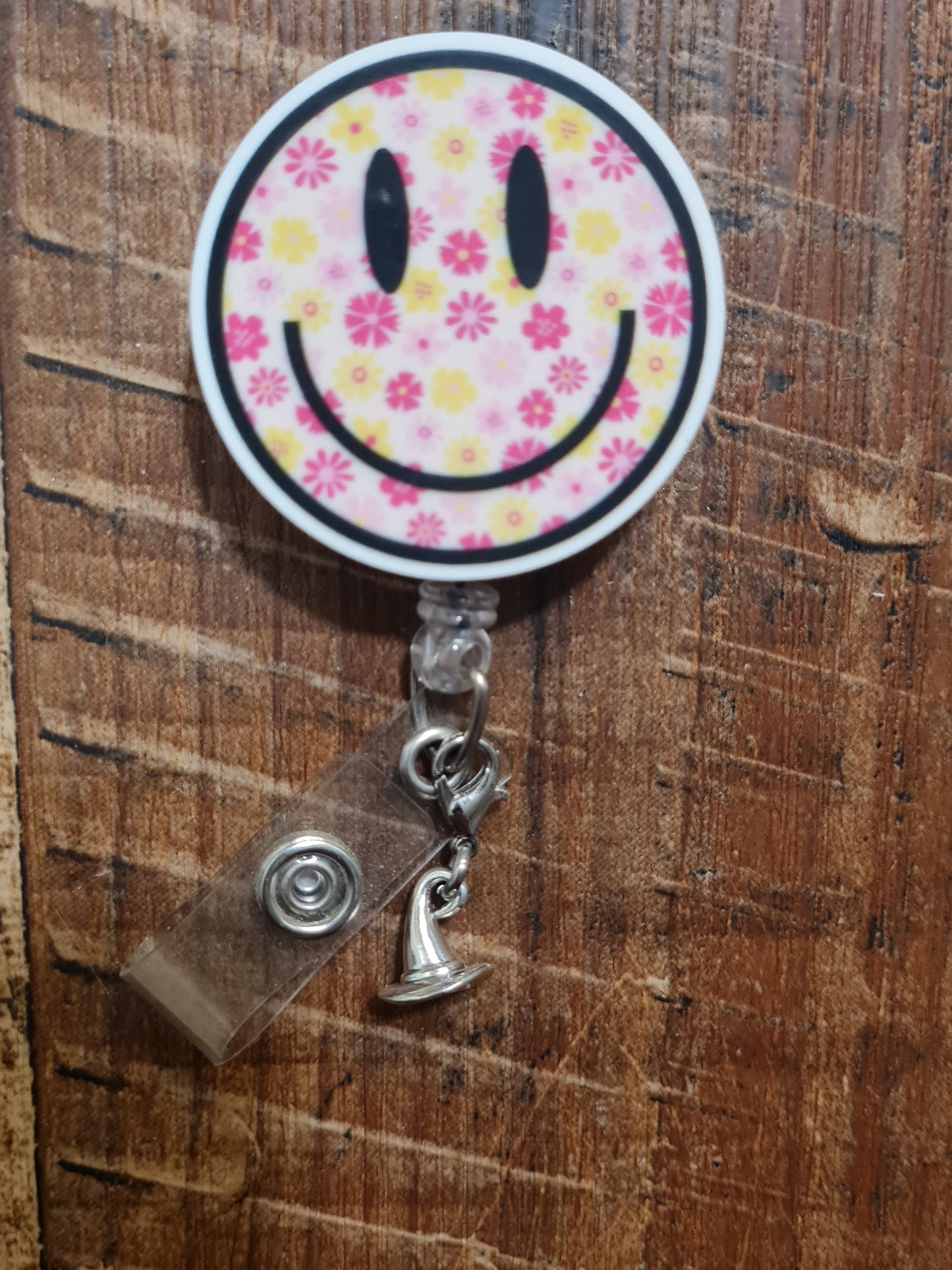 Witch Hat ~ ID Badge Reel Charm ~ Custom Made Charms  ~ Badge Buddy ~ Badge Accessories ~ Witch ~ Badge Charm ~ Spells