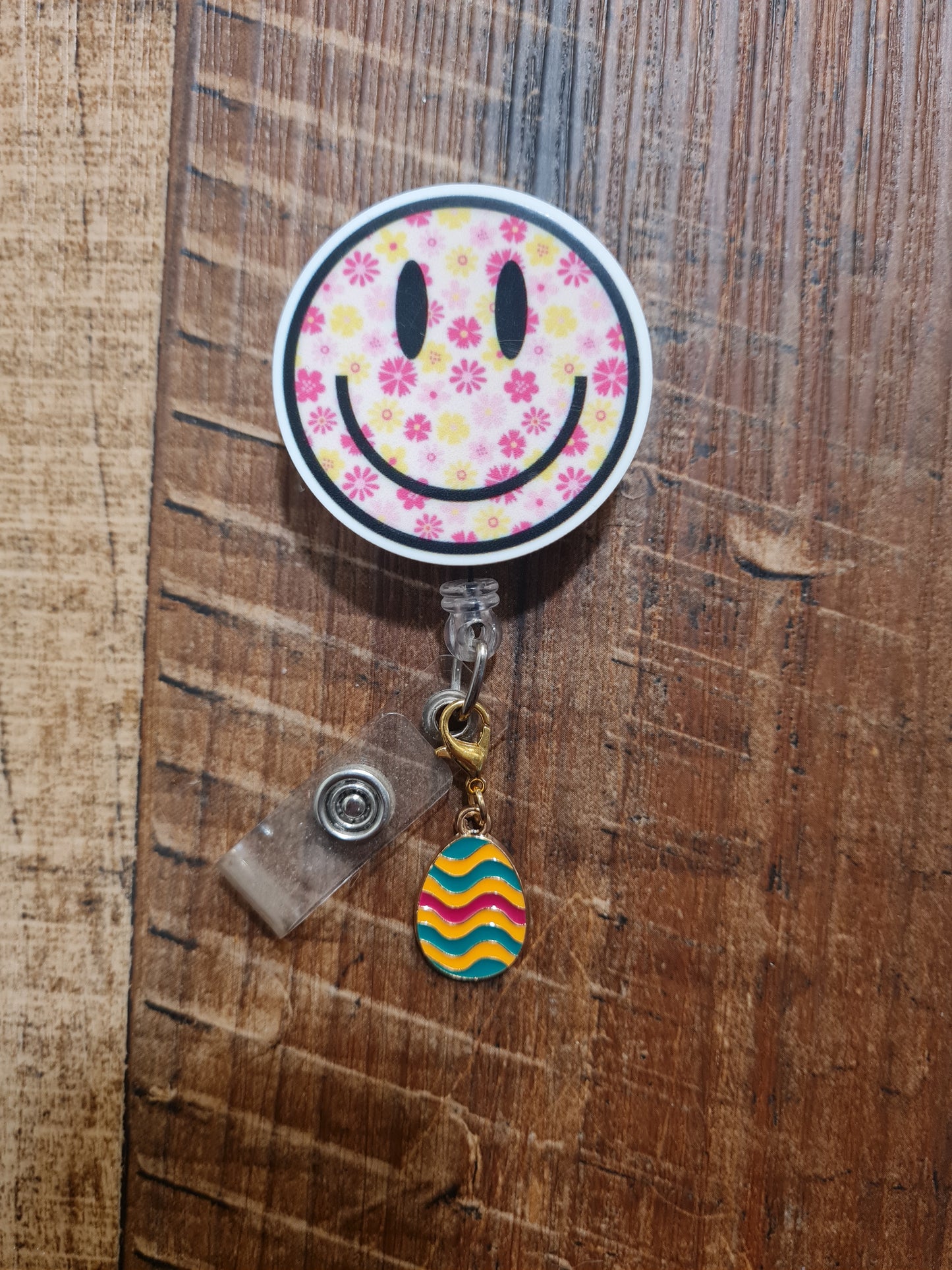 6 Styles ~ Easter Egg ~ ID Badge Reel Charm ~ Custom Made Charms ~ Egg ~ Badge Buddy ~ Badge Accessories ~ Easter Basket