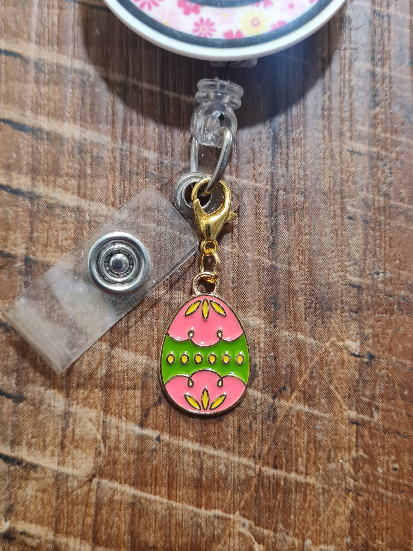 6 Styles ~ Easter Egg ~ ID Badge Reel Charm ~ Custom Made Charms ~ Egg ~ Badge Buddy ~ Badge Accessories ~ Easter Basket