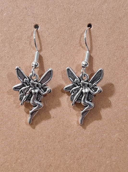Fairy Earrings ~ Stainless Fish Hook Posts