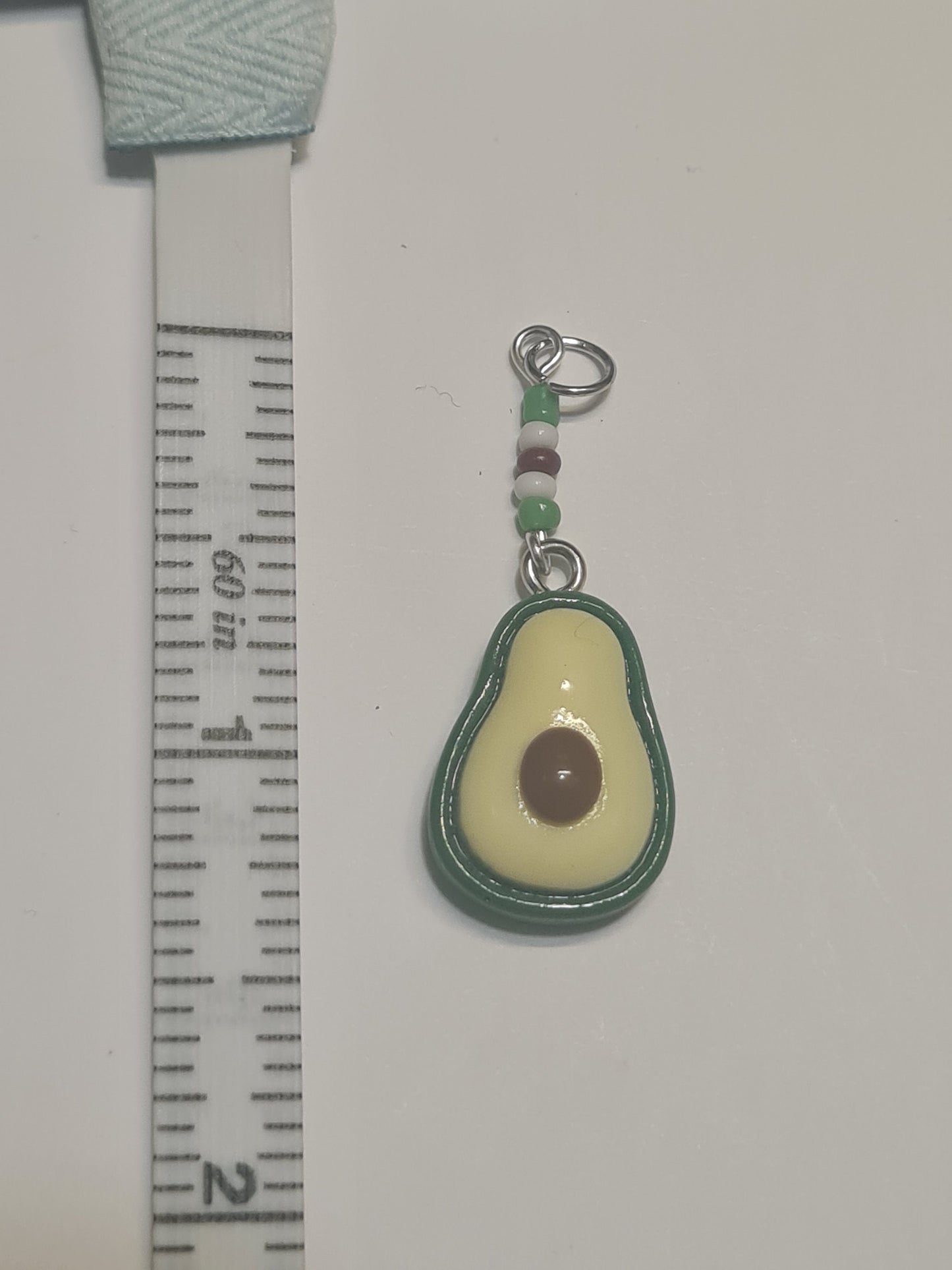Avocado Hearing Aid Charm ~ Cochlear Implant Charm ~ Custom Made