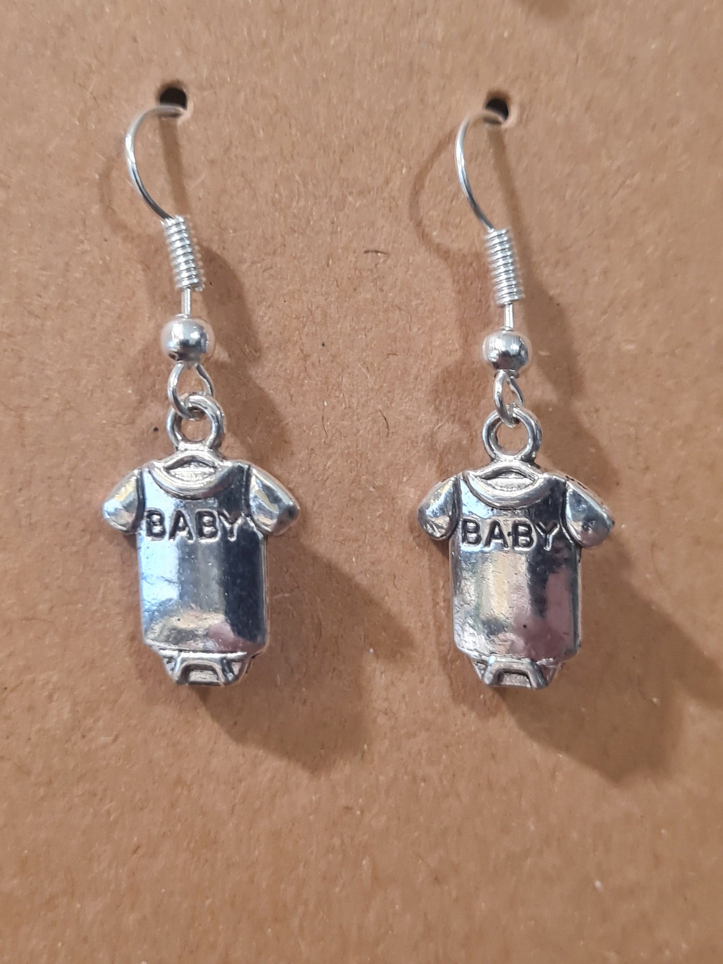 NICU ~ Baby Themed Earrings ~ Stainless Fish Hook Posts ~ Maternity, OB, Obstetrics