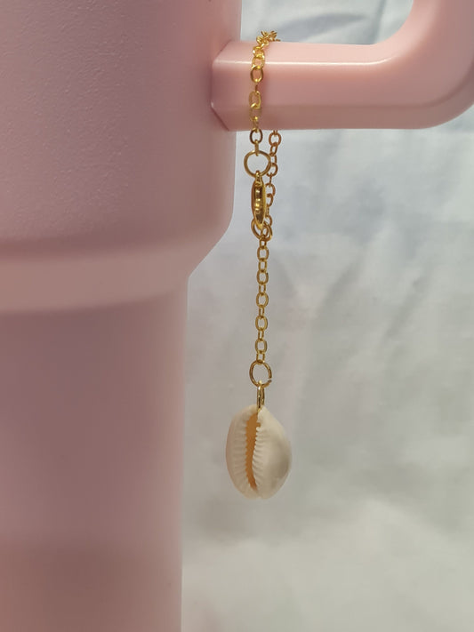 Conch Shell Tumbler Charm ~ Stanley Cup Charm ~ Custom Made Charms ~ Shell Tumbler Charm ~ Cup Accessory