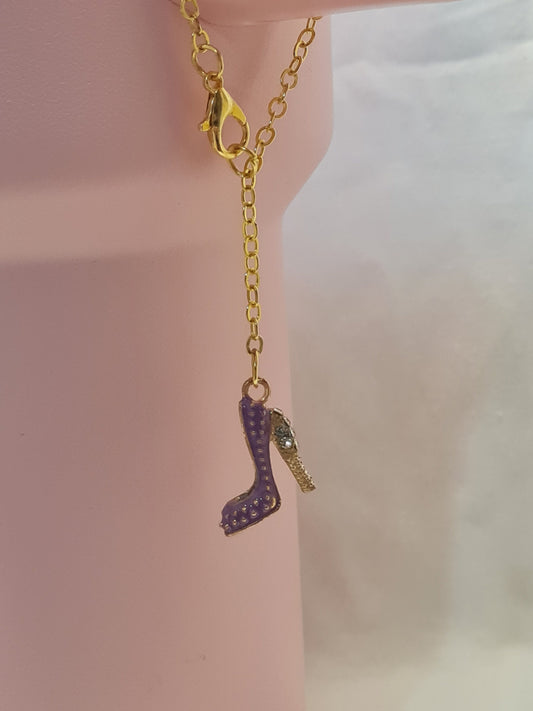 High Heel Tumbler Charm ~ Stanley Cup Charm ~ Custom Made Charms ~ Stiletto Tumbler Charm ~ Cup Accessory