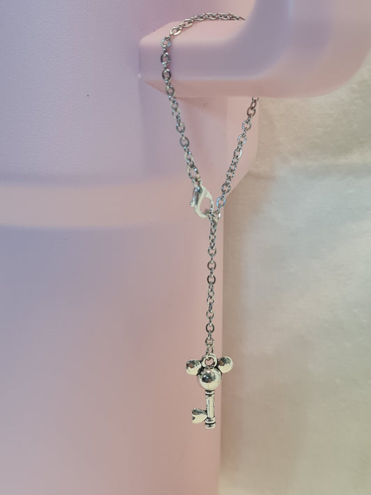 Key to the Magic Kingdom Tumbler Charm ~ Stanley Cup Charm ~ Custom Made Charms  ~ Cup Charm ~ Cup Handle Charm ~ Key to Disney~Disney Charm