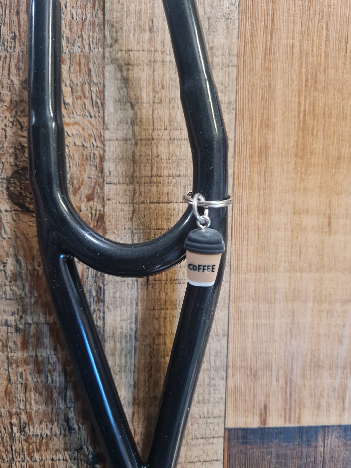 Coffee ~ Stethoscope Charm ~  RN Charm ~ Medical Stethoscope Charm ~ Coffee Cup Charm ~ Physician Charm ~ Stethoscope Tag ~ OT ~ RT