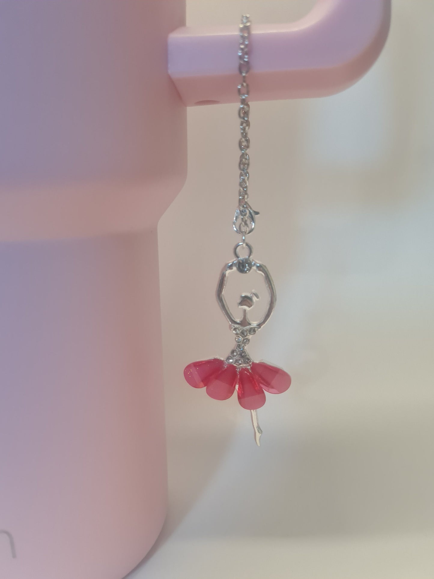 Ballerina Tumbler Charm ~ Stanley Cup Charm ~ Custom Made Charms ~ Ballet ~ Ballet Dancer ~ Dance ~ Cup Charm ~ Cup Handle Charm ~ Dance Mom
