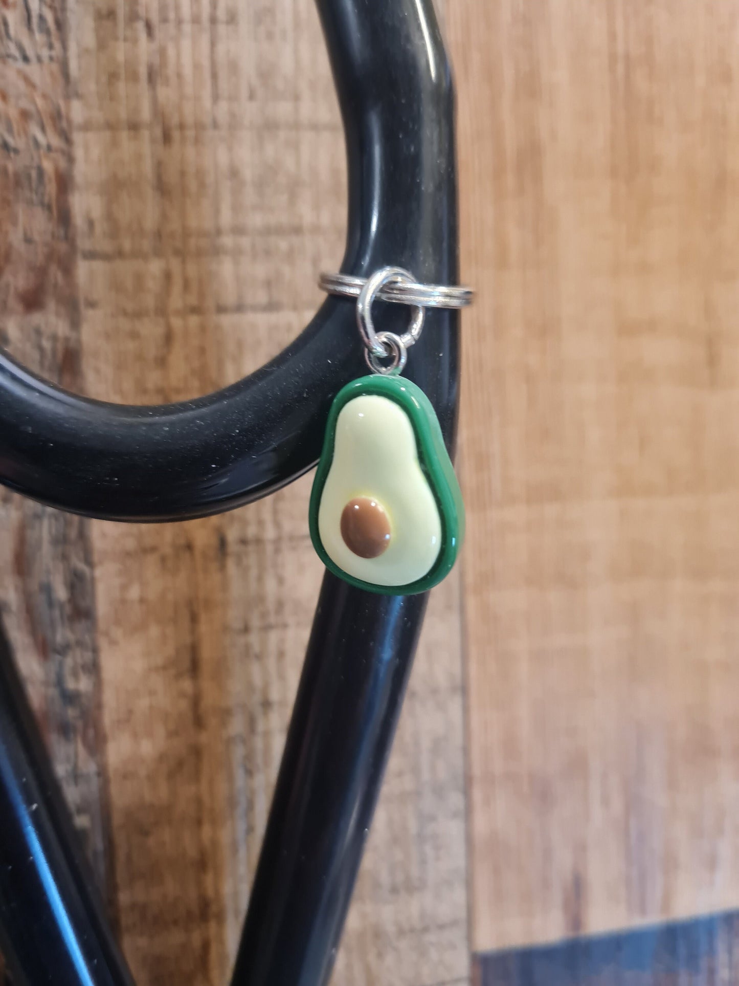 Avocado ~ Stethoscope Charm ~ RN Charm ~ Medical Stethoscope Charm ~ Physician Charm ~ Stethoscope Tag ~ OT ~ PT