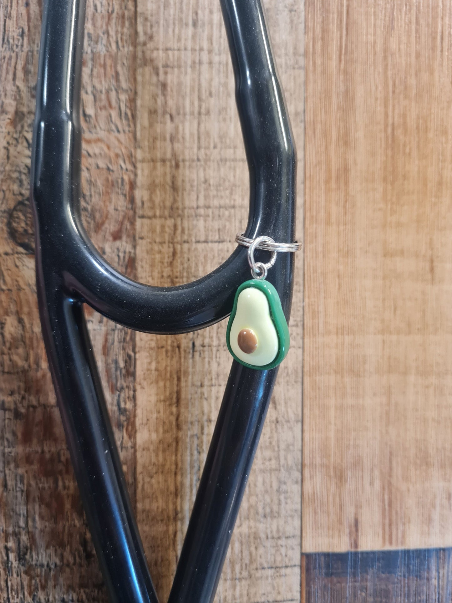 Avocado ~ Stethoscope Charm ~ RN Charm ~ Medical Stethoscope Charm ~ Physician Charm ~ Stethoscope Tag ~ OT ~ PT
