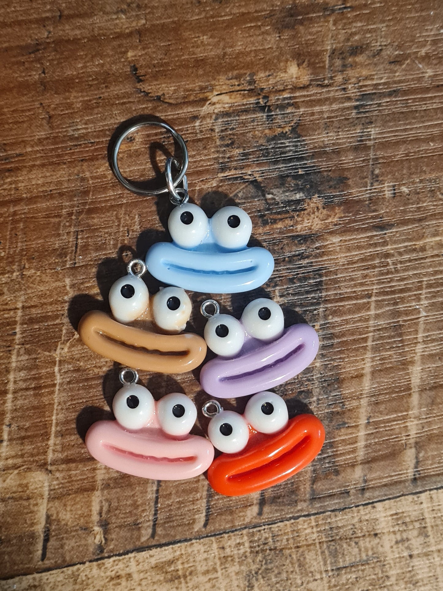 Funny Face ~ Stethoscope Charm ~  RN Charm ~ Medical Stethoscope Charm ~ Smiling Face ~ Physician Charm ~ Stethoscope Tag ~ OT ~ RT