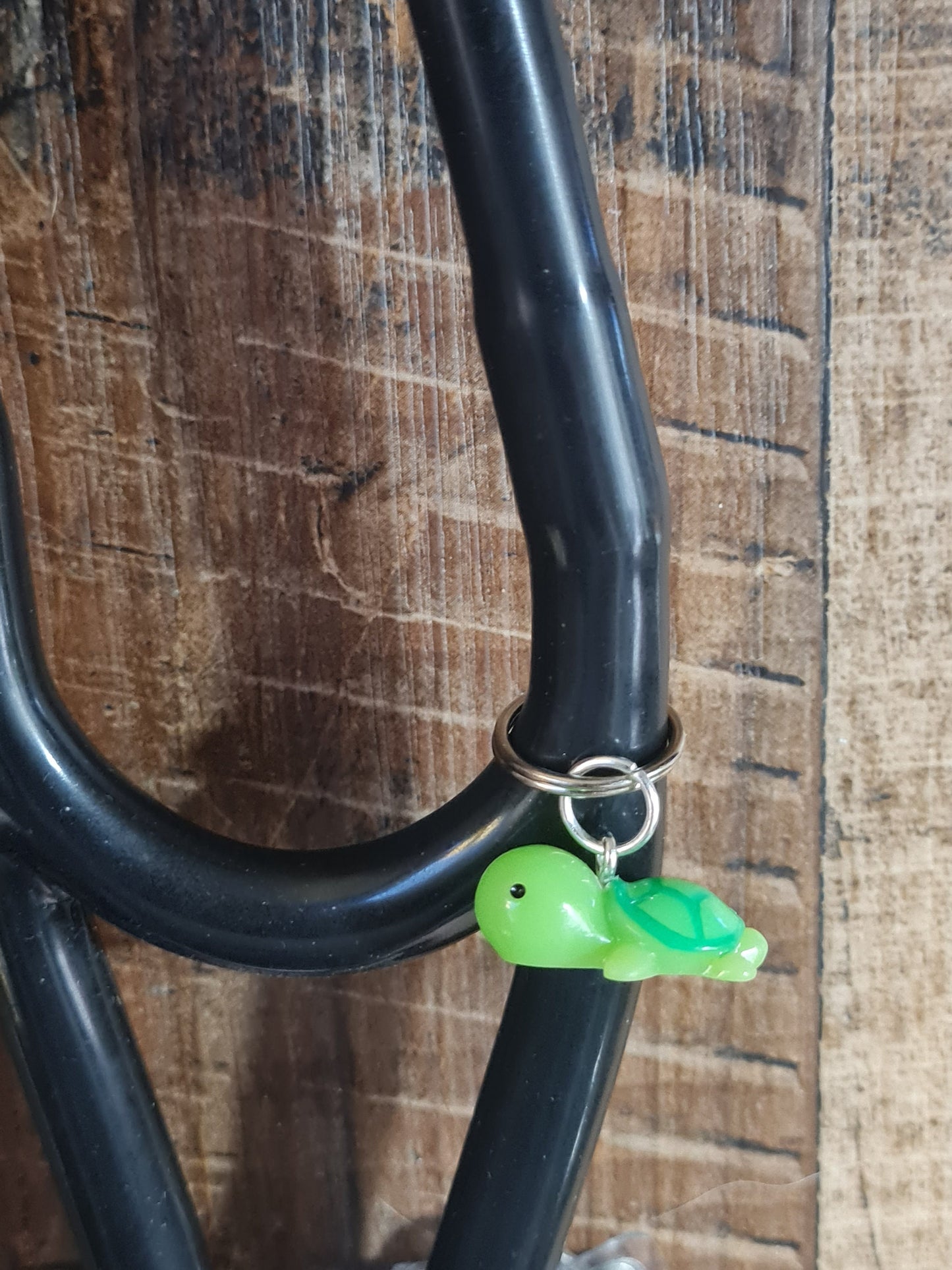 Turtle ~ Stethoscope Charm ~ RN Charm ~ Medical Stethoscope Charm ~ Physician Charm ~ Stethoscope Tag ~ OT ~ PT ~ Tortuga