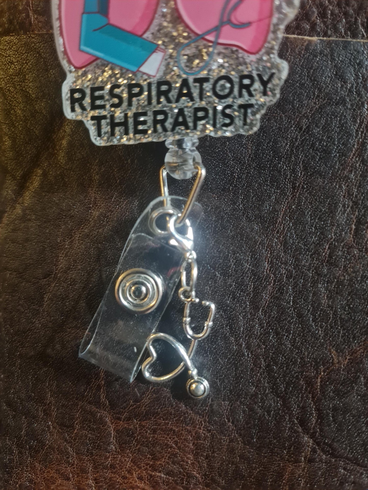 Respiratory Therapist ~ ID Badge Reel ~ Respiratory Therapy ~ RT ~ Respiratory ID Badge ~ Work Badge Reel ~ Medical Badge Reel
