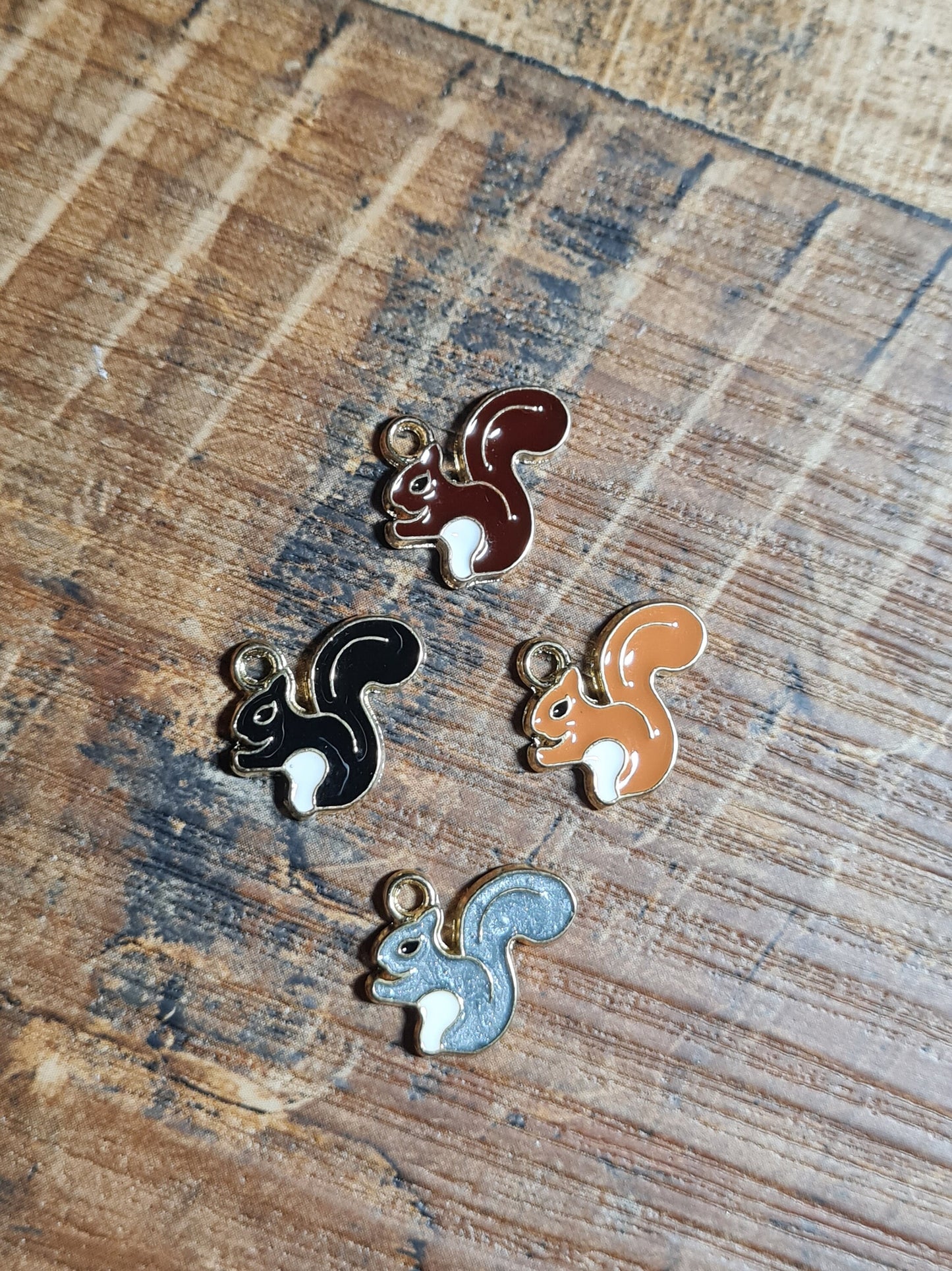 Squirrel ~ Stethoscope Charm ~ RN Charm ~ Medical Stethoscope Charm ~ Physician Charm ~ Stethoscope Tag ~ OT ~ PT ~ Grey Squirrel