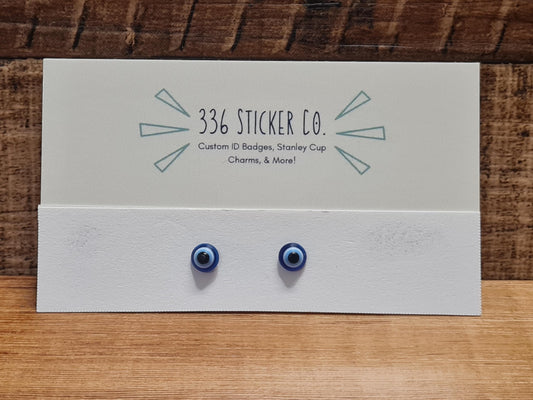 Evil Eye Earrings ~ Earrings ~  Evil Eye ~ Fun Earrings ~ Fall Earrings ~ Kids Earrings ~ Stud Earrings