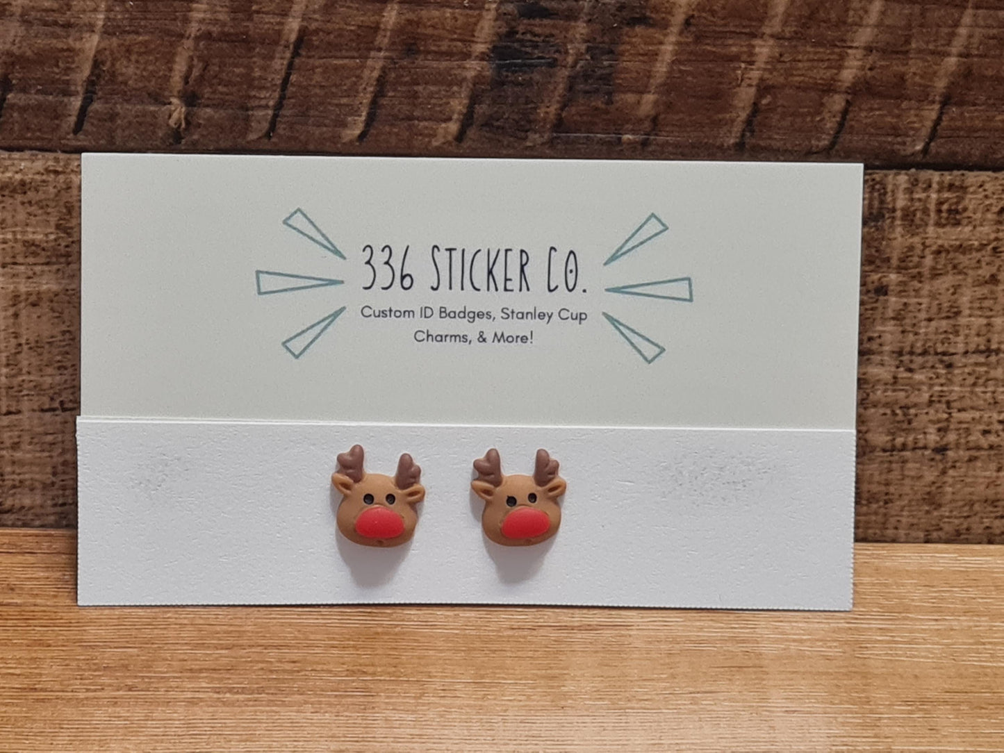 Christmas Earrings ~ Reindeer Earrings ~  Christmas Tree Earrings ~ Holiday Earrings ~ Winter Earrings ~ Kids Earrings ~ Christmas Jewelry