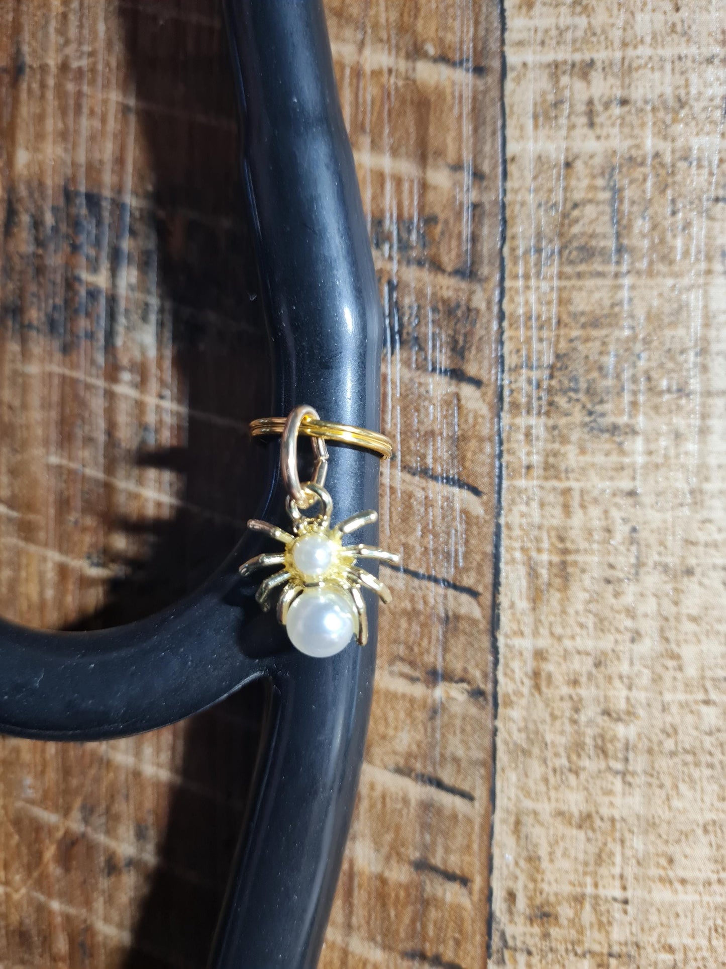 Spider Stethoscope Charm - Spooky Arachnid Medical Accessory for Nurses, Doctors, and Vet Techs - Halloween Stethoscope ID Tag