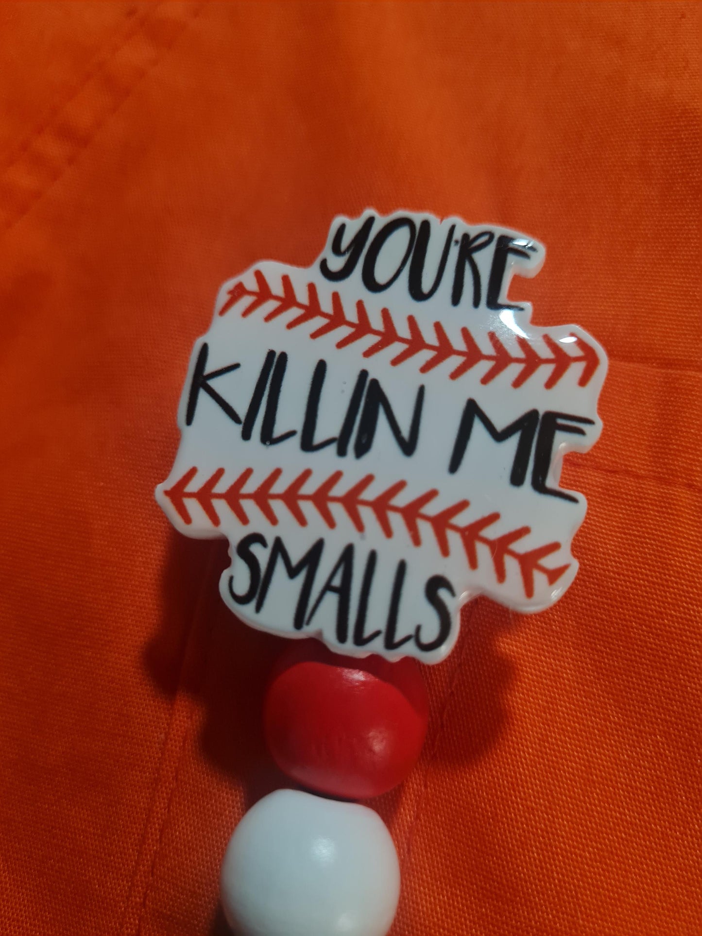 Baseball Movie Badge Reel ~ ID Badge Reel ~ Health Care Badge Reel ~ Work Badge~ Medical Badge Reel ~ You're Kill' Me Badge Reel ~ Baseball