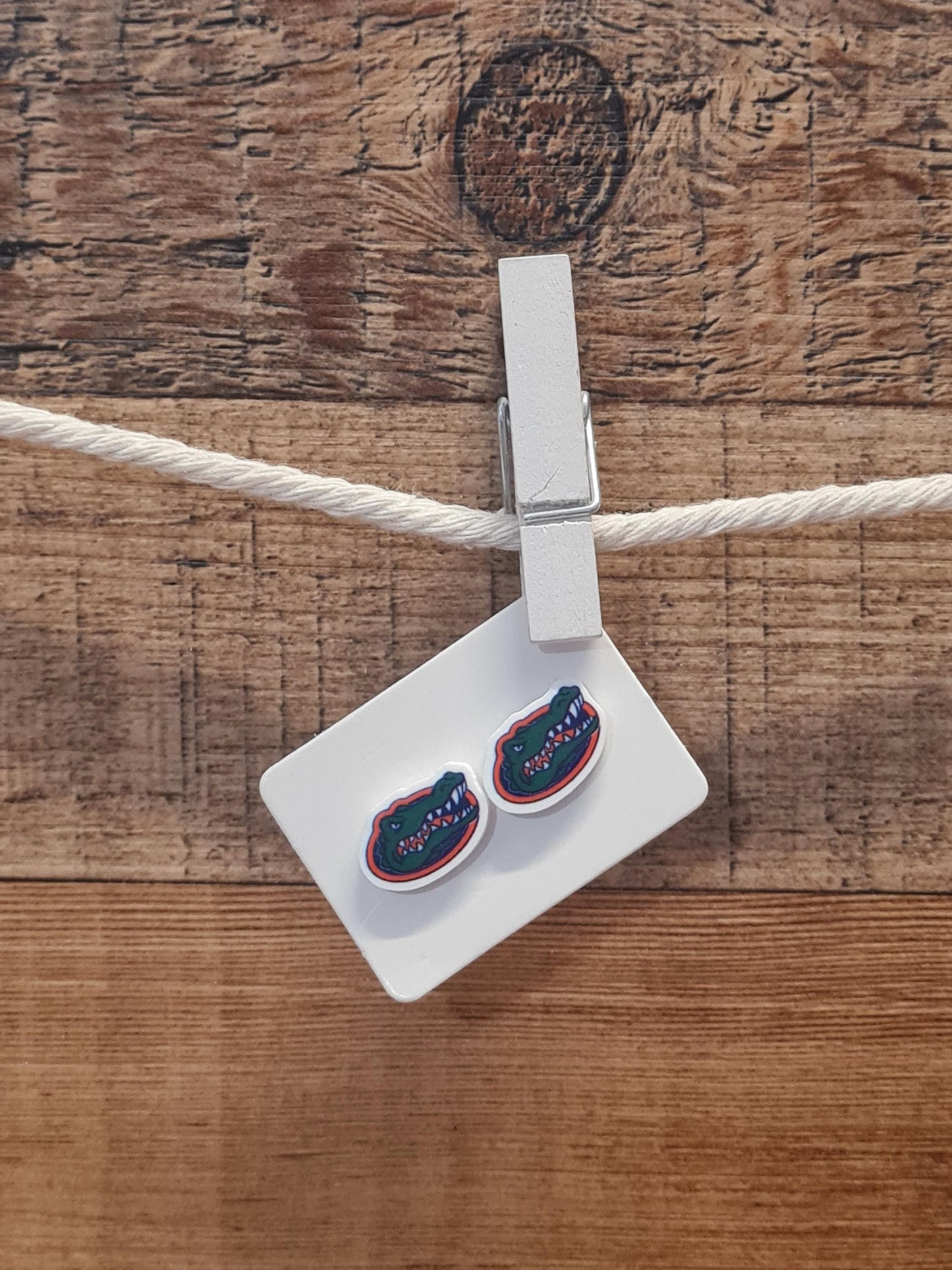 Gators Earrings ~ Gator Earrings ~ College Basketball Earrings ~ Post Earrings ~ Florida Basketball Earrings ~ Post Earrings
