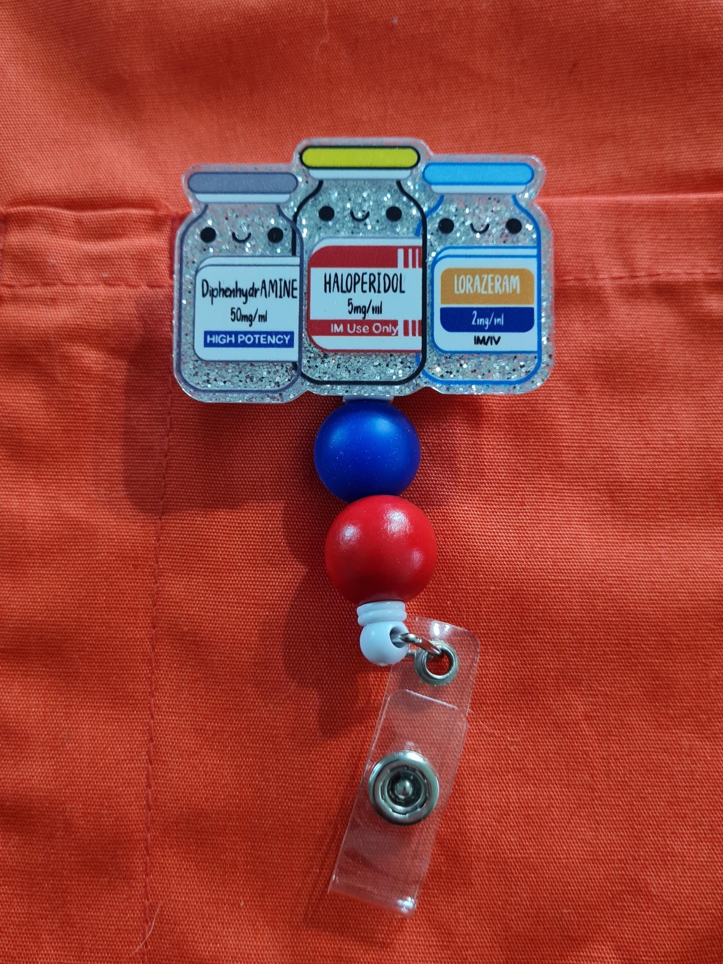 Pharmacy Badge Reel ~ ID Badge Reel ~Health Care Badge Reel ~ Pharmacy Tech Badge Reel ~ Medical Badge Reel ~ RN Badge ~ Nurse Badge Reel