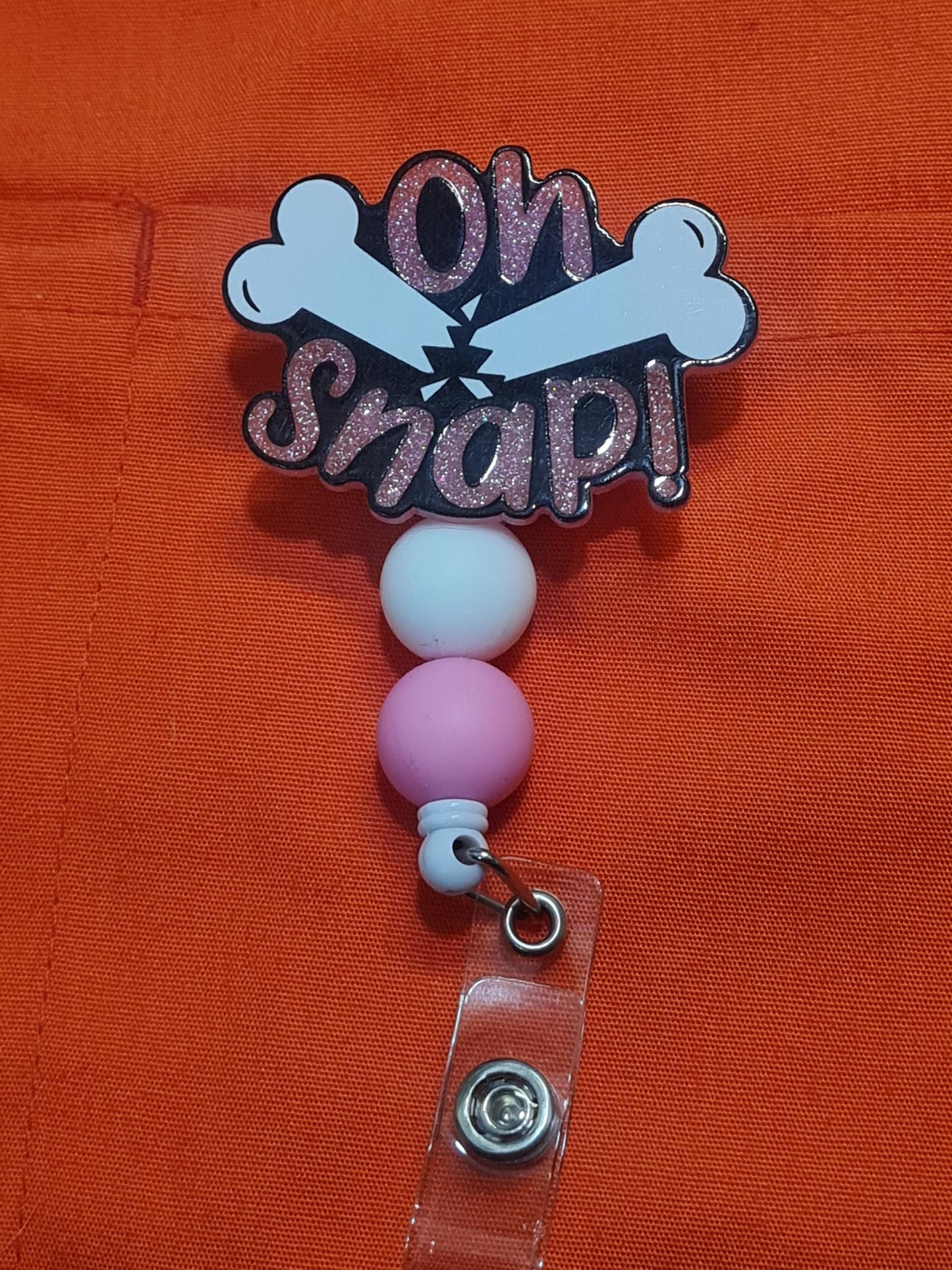Oh Snap! Badge Reel ~ ID Badge Reel ~ Health Care Badge Reel ~ Medical Badge Reel~ Radiology Badge Reel ~ Radiologist Badge Reel