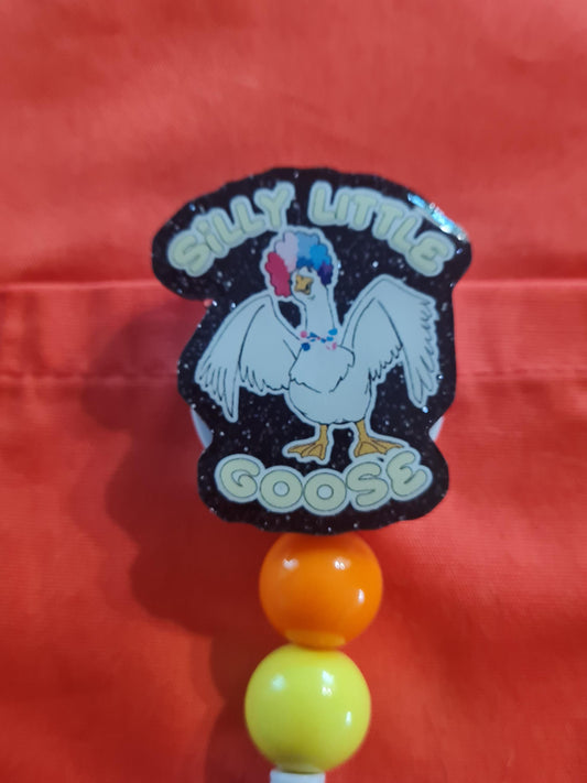 Silly Goose Badge Reel ~  Health Care Badge Reel ~ Work Badge ~ Medical Badge Reel ~ Goose Badge Reel ~ RN ~ Silly Goose ~ Serious Goose
