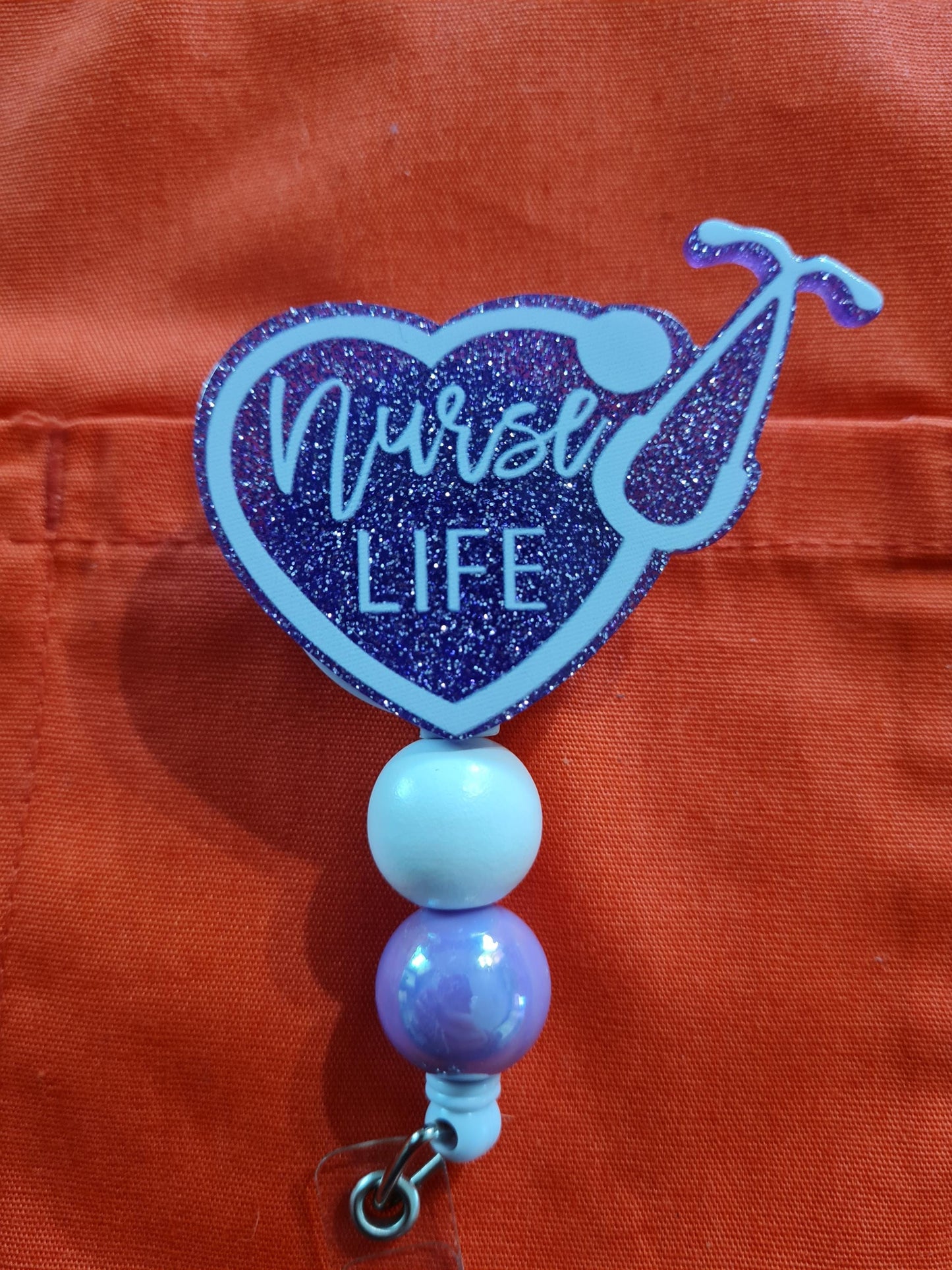 Nurse Life Badge Reel ~ ID Badge Reel ~ Health Care Badge Reel ~ Medical Badge Reel~ Nurse Badge Reel ~ RN Badge Reel