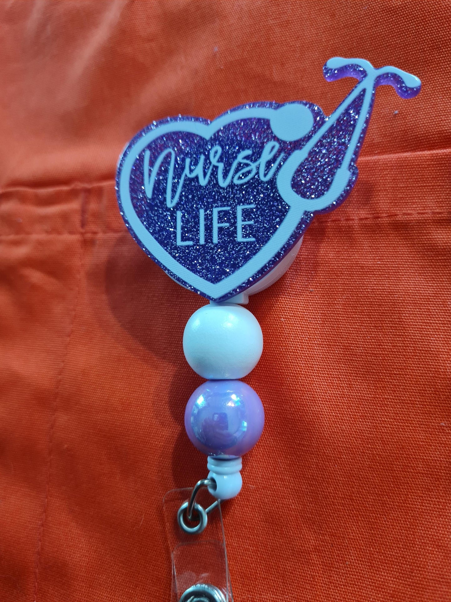 Nurse Life Badge Reel ~ ID Badge Reel ~ Health Care Badge Reel ~ Medical Badge Reel~ Nurse Badge Reel ~ RN Badge Reel