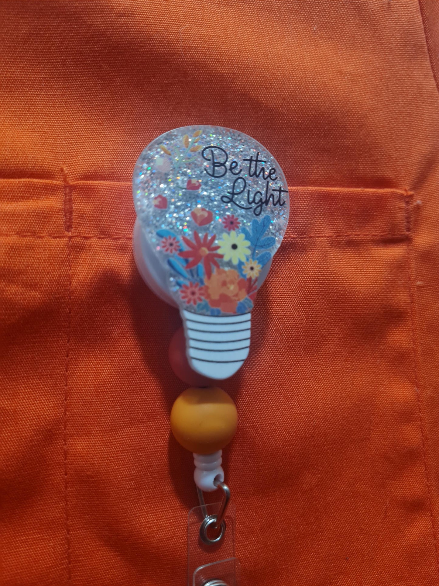Be The Light Badge Reel ~ Health Care Badge Reel ~ Faith Badge Reel  ~ Religious Badge Reel ~ Christian Badge Reel ~ Matthew 5:14