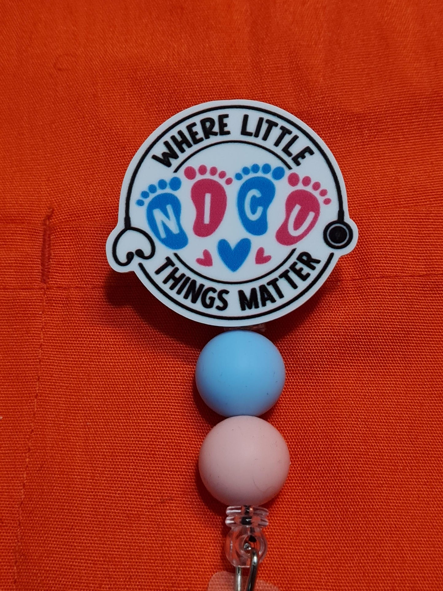 NICU Badge Reel ~ Neonatal Intensive Care Badge Reel ~ Health Care Badge Reel~ Medical Badge Reel~ Nurse Badge Reel~ Neonatal ICU Badge Reel