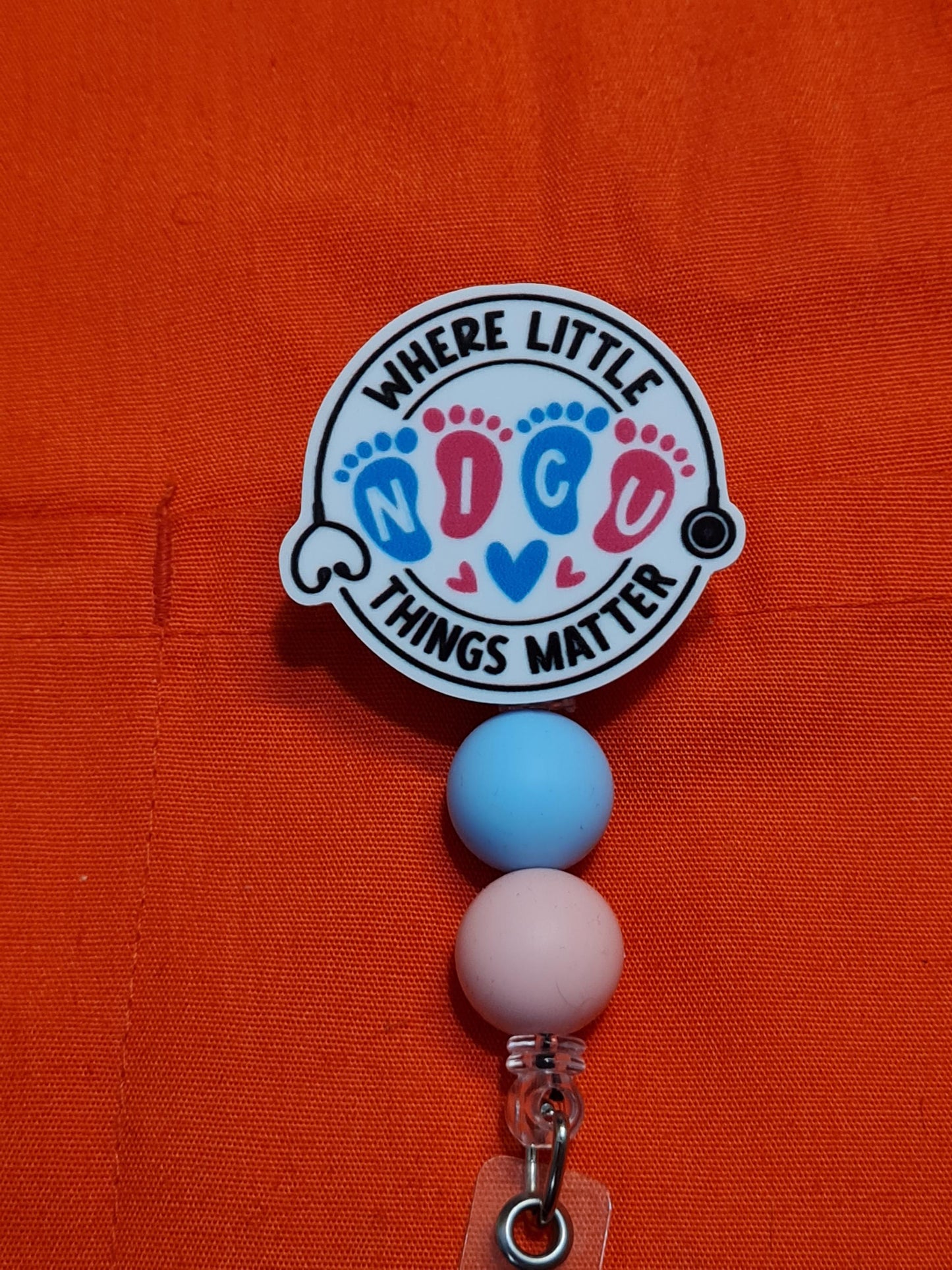 NICU Badge Reel ~ Neonatal Intensive Care Badge Reel ~ Health Care Badge Reel~ Medical Badge Reel~ Nurse Badge Reel~ Neonatal ICU Badge Reel