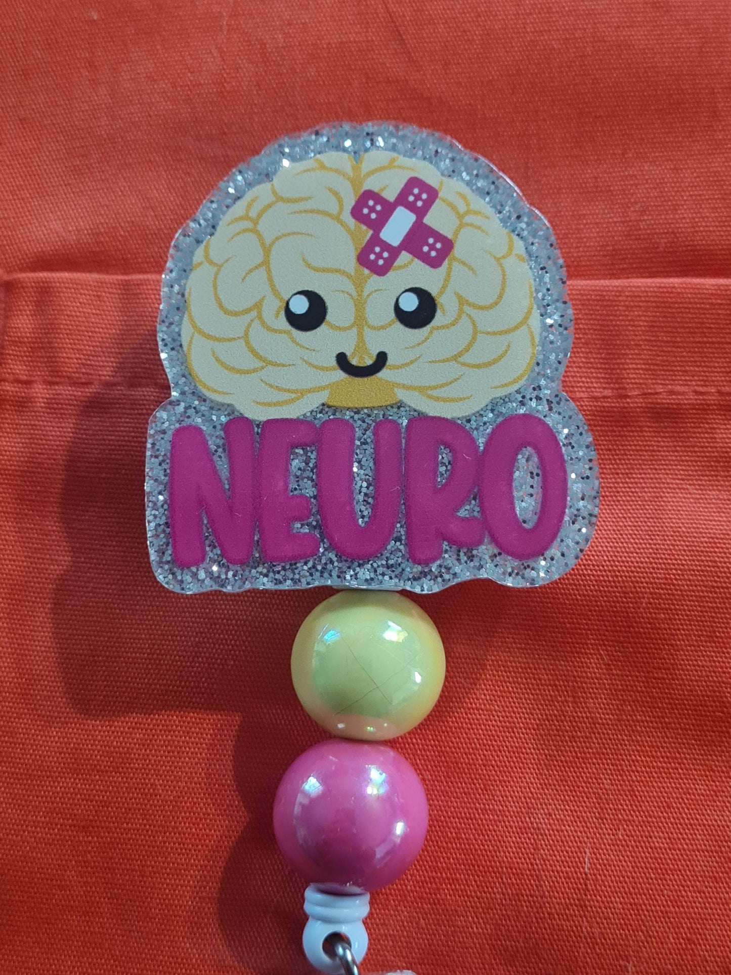 Neuro Badge Reel ~ ID Badge Reel ~Brain Health Badge Reel ~ Neurology Badge Reel ~ Medical Badge Reel ~ RN Badge ~ Nurse Badge Reel
