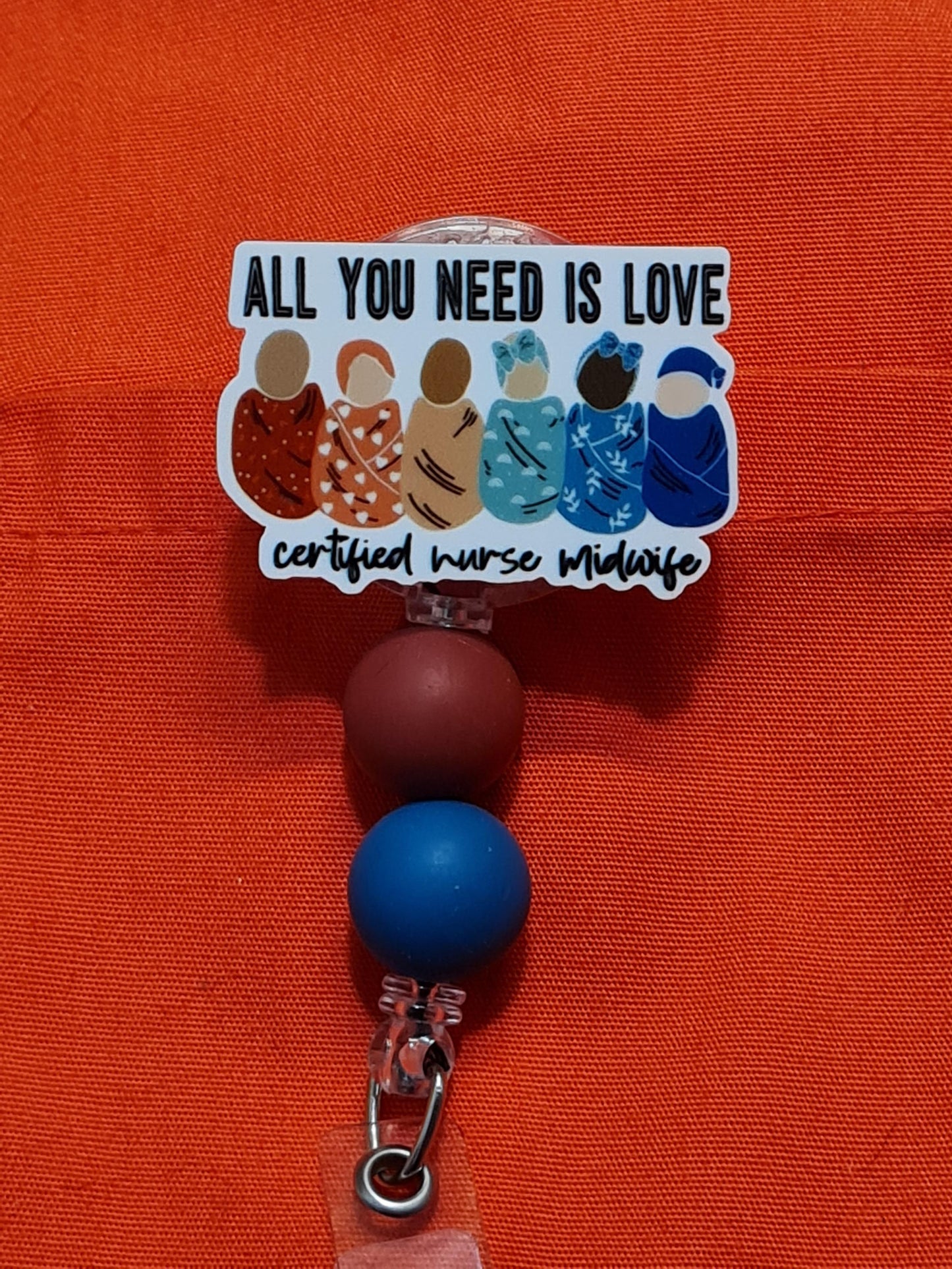 Certified Nurse Midwife Badge Reel ~ Midwife Badge Reel ~ Health Care Badge Reel~ Medical Badge Reel~ Nurse Badge Reel~ RN Badge Reel