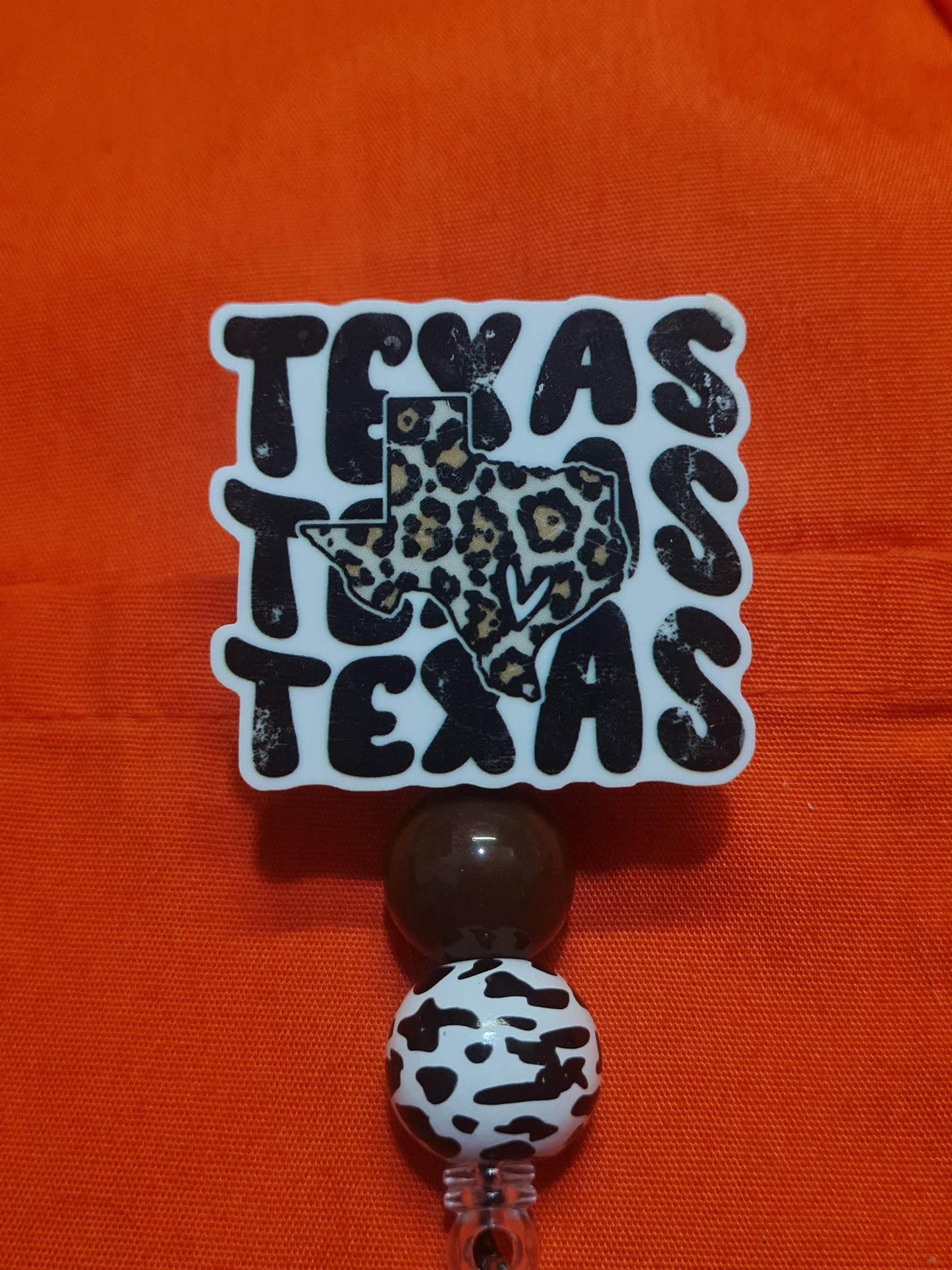 Texas Badge Reel ~  Badge Reel ~ Health Care Badge Reel~ Medical Badge Reel~ Nurse Badge Reel ~ RN Badge Reel ~ Don't Mess with Texas ~ Everything Is Bigger In Texas