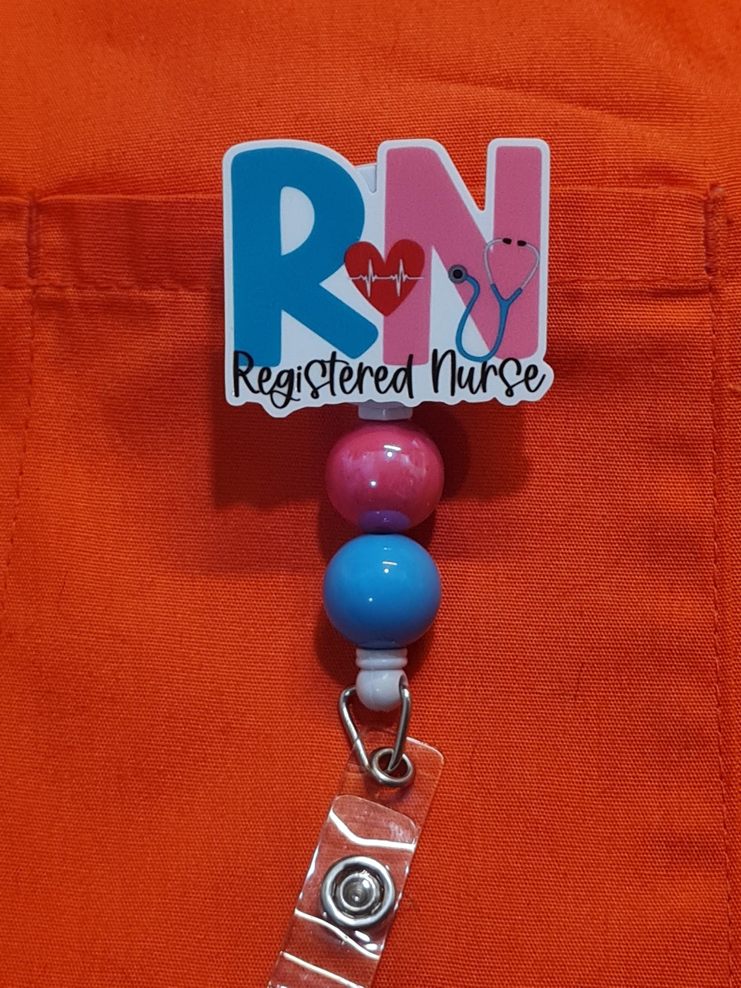 Registered Nurse Badge Reel ~ RN Badge Reel ~ Health Care Badge Reel~ Medical Badge Reel ~ Nurse Badge Reel ~ Registered Nurse Reel