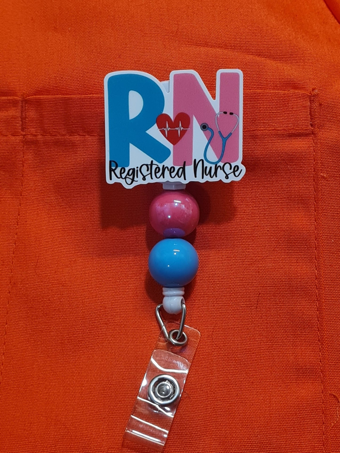 Registered Nurse Badge Reel ~ RN Badge Reel ~ Health Care Badge Reel~ Medical Badge Reel ~ Nurse Badge Reel ~ Registered Nurse Reel