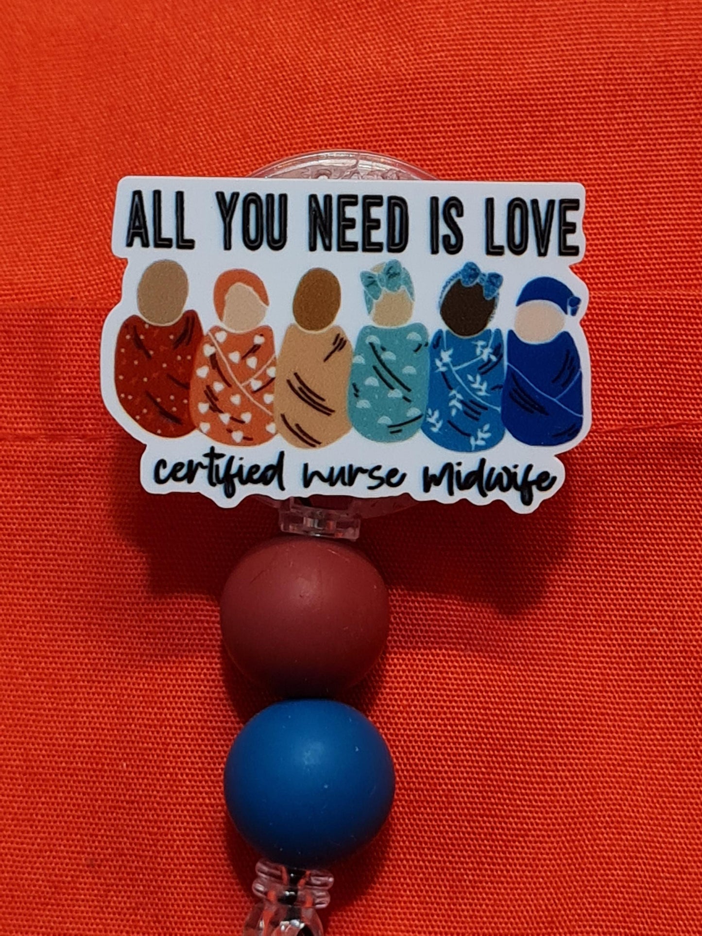 Certified Nurse Midwife Badge Reel ~ Midwife Badge Reel ~ Health Care Badge Reel~ Medical Badge Reel~ Nurse Badge Reel~ RN Badge Reel