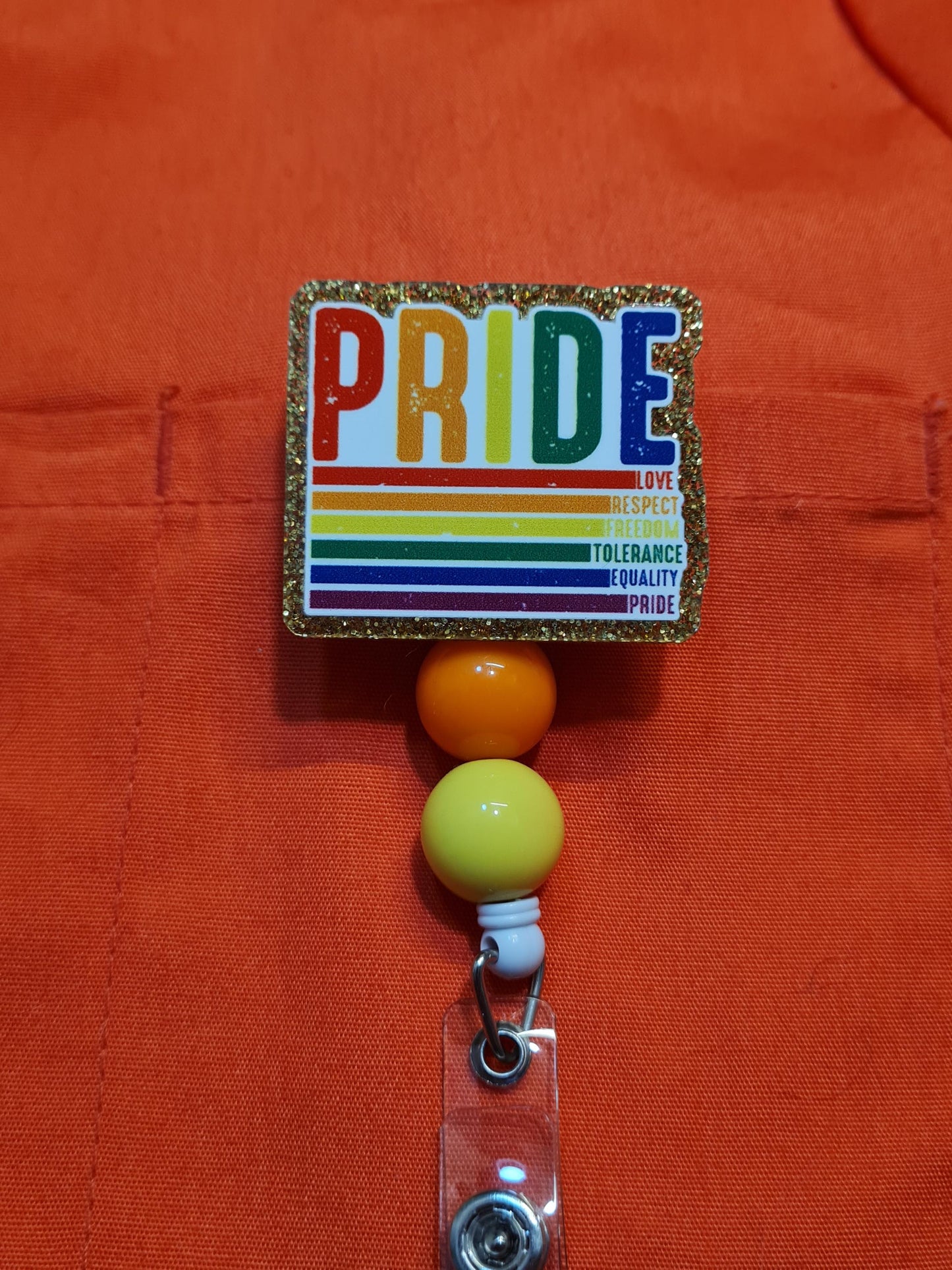 Pride Badge Reel ~ ID Badge Reel ~ Health Care Badge Reel ~ Medical Badge Reel ~ LGBTQ Badge Reel ~ Ally Badge Reel ~ LGBTQIA Badge Reel