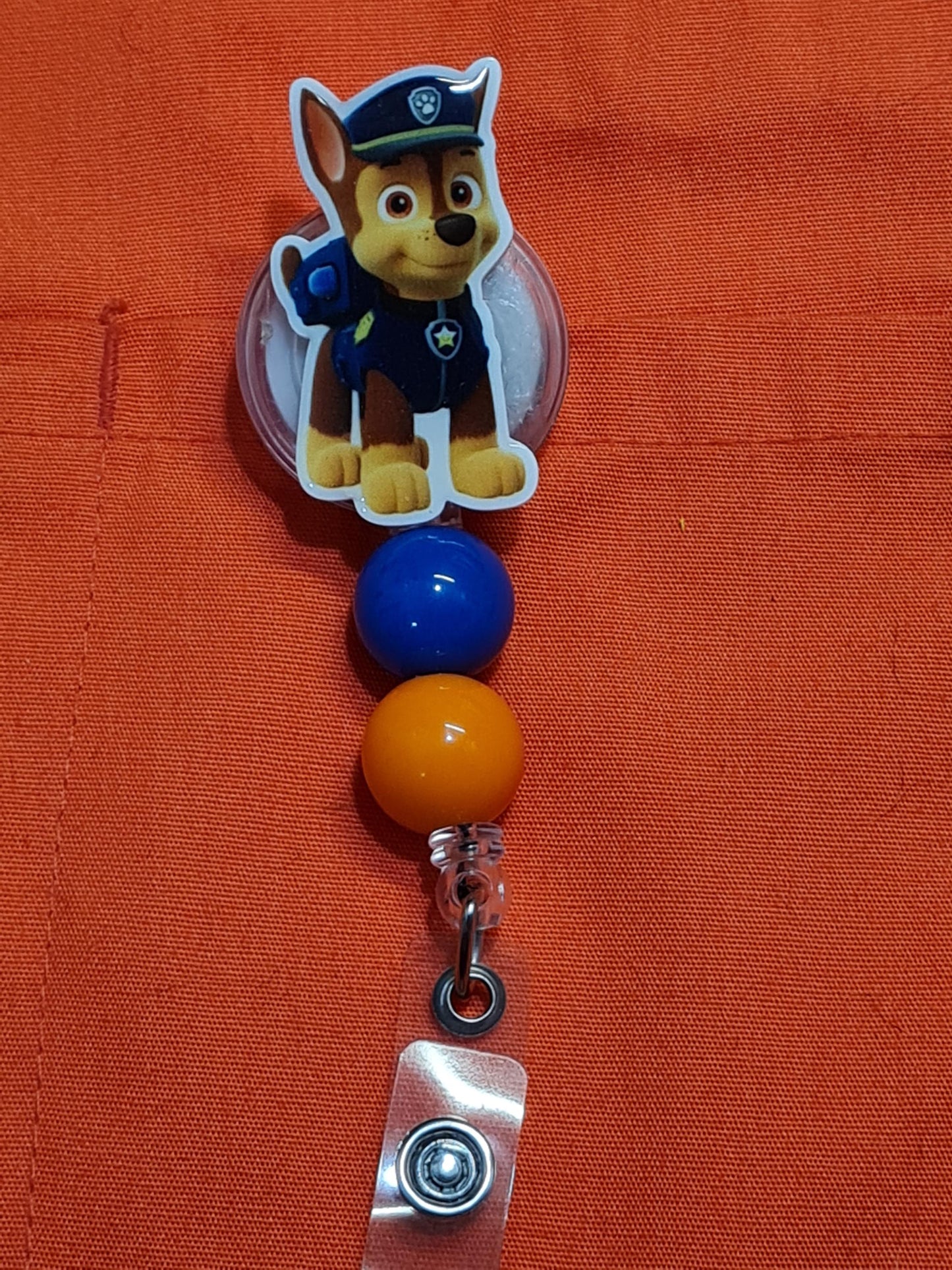 Police Dog Badge Reel ~  Badge Reel ~ Health Care Badge Reel~ Medical Badge Reel~ Nurse Badge Reel ~ RN Badge Reel ~ Pediatric Badge Reel