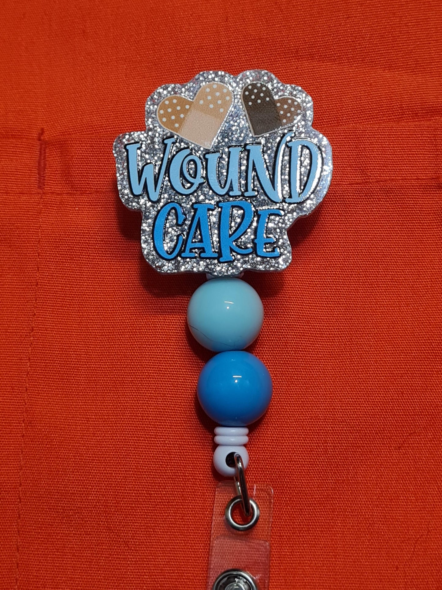 Wound Care Badge Reel ~ ID Badge Reel ~ Health Care Badge Reel~ Medical Badge Reel~ Wound Care Center Badge Reel ~ Wound Care Reel