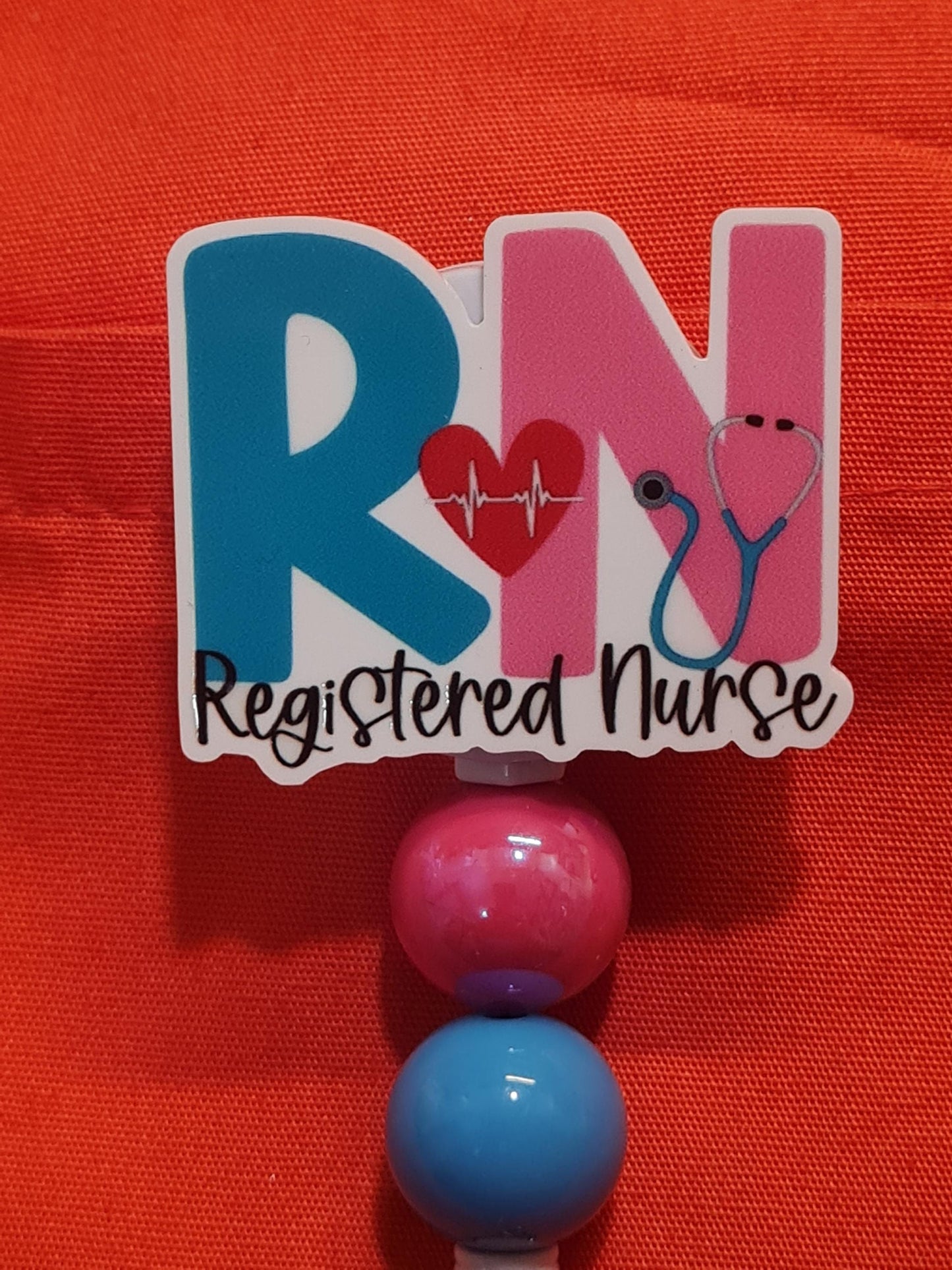 Registered Nurse Badge Reel ~ RN Badge Reel ~ Health Care Badge Reel~ Medical Badge Reel ~ Nurse Badge Reel ~ Registered Nurse Reel